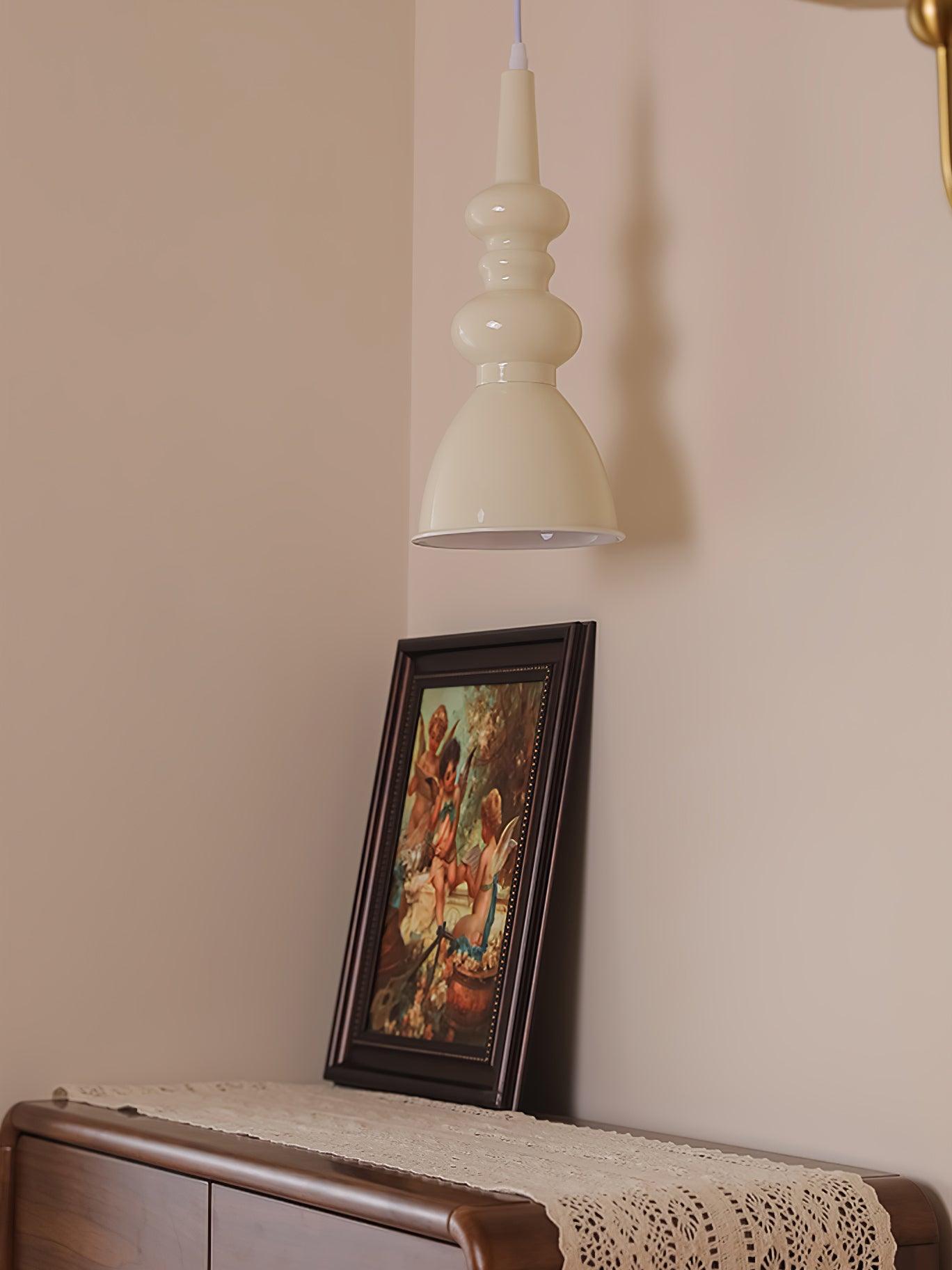 Aurvaror Nordic Art Noir Suspension Lumière