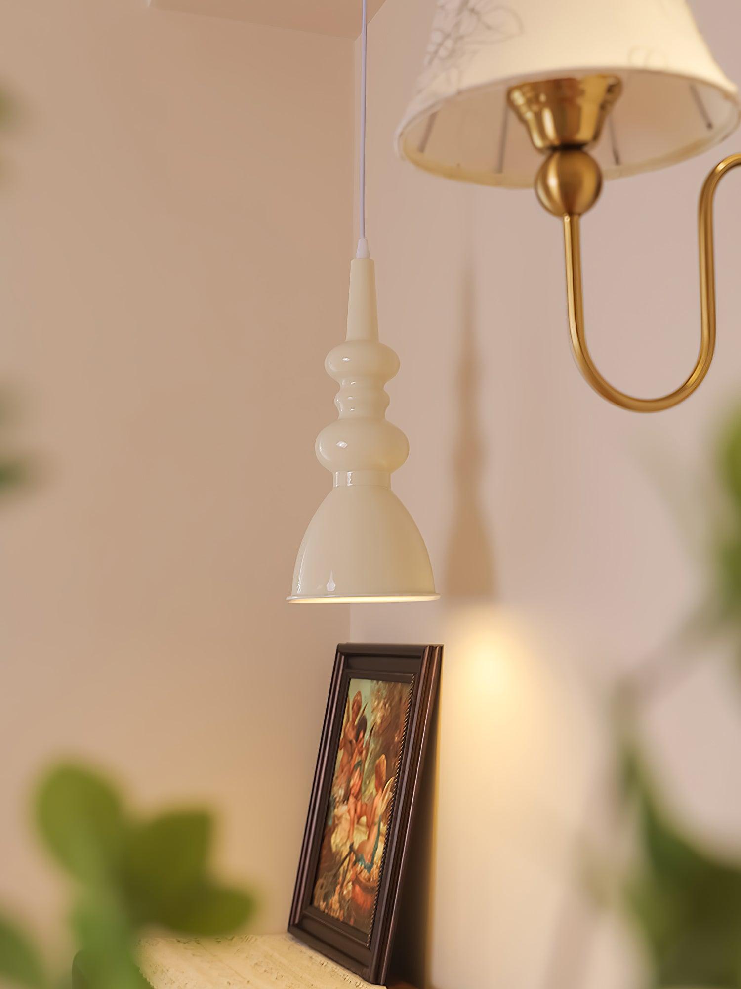 Aurvaror Nordic Art Noir Suspension Lumière