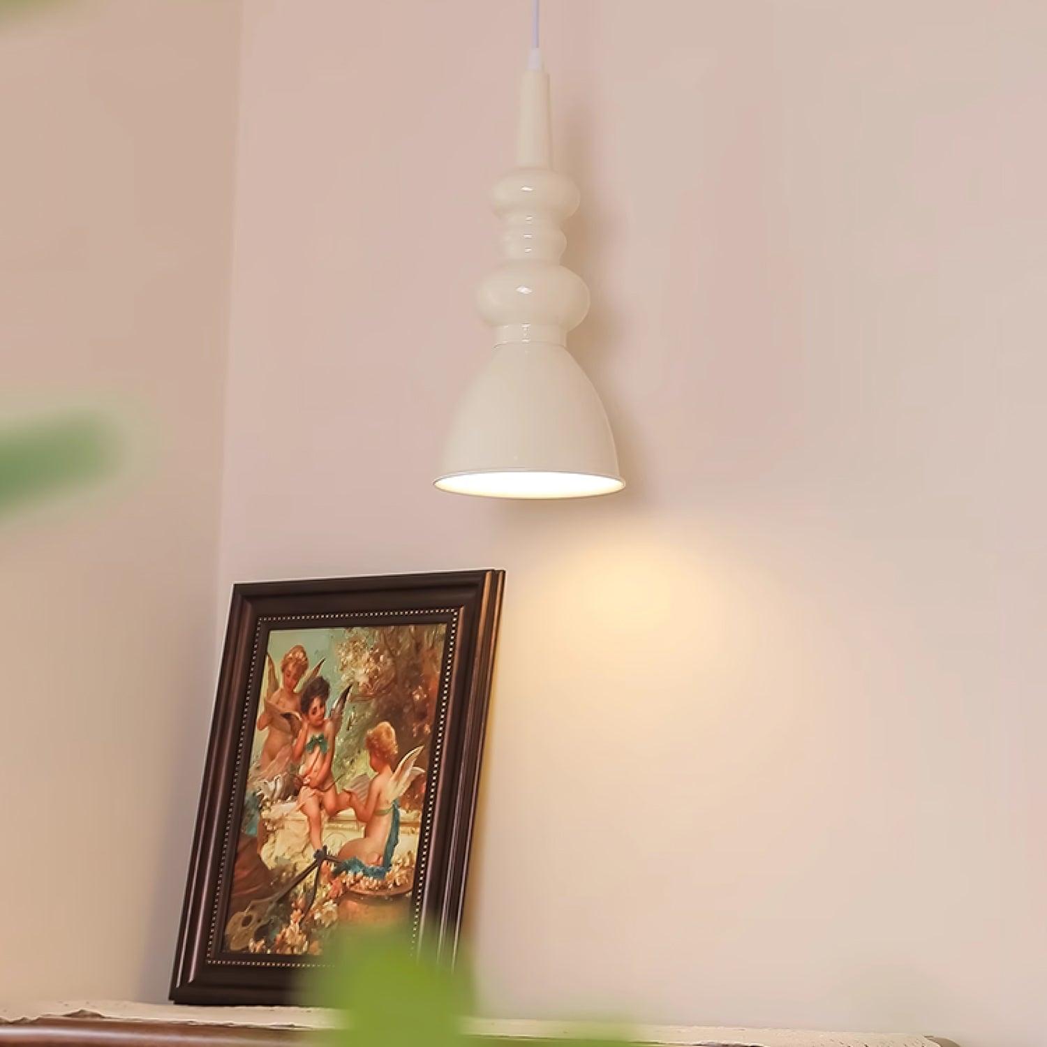 Aurvaror Nordic Art Noir Suspension Lumière