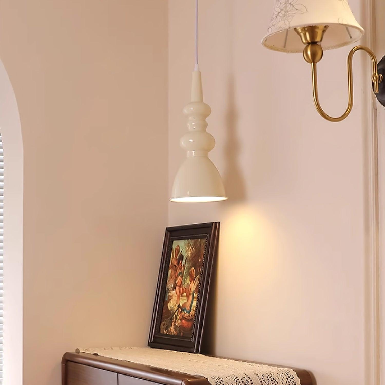 Aurvaror Nordic Art Noir Suspension Lumière