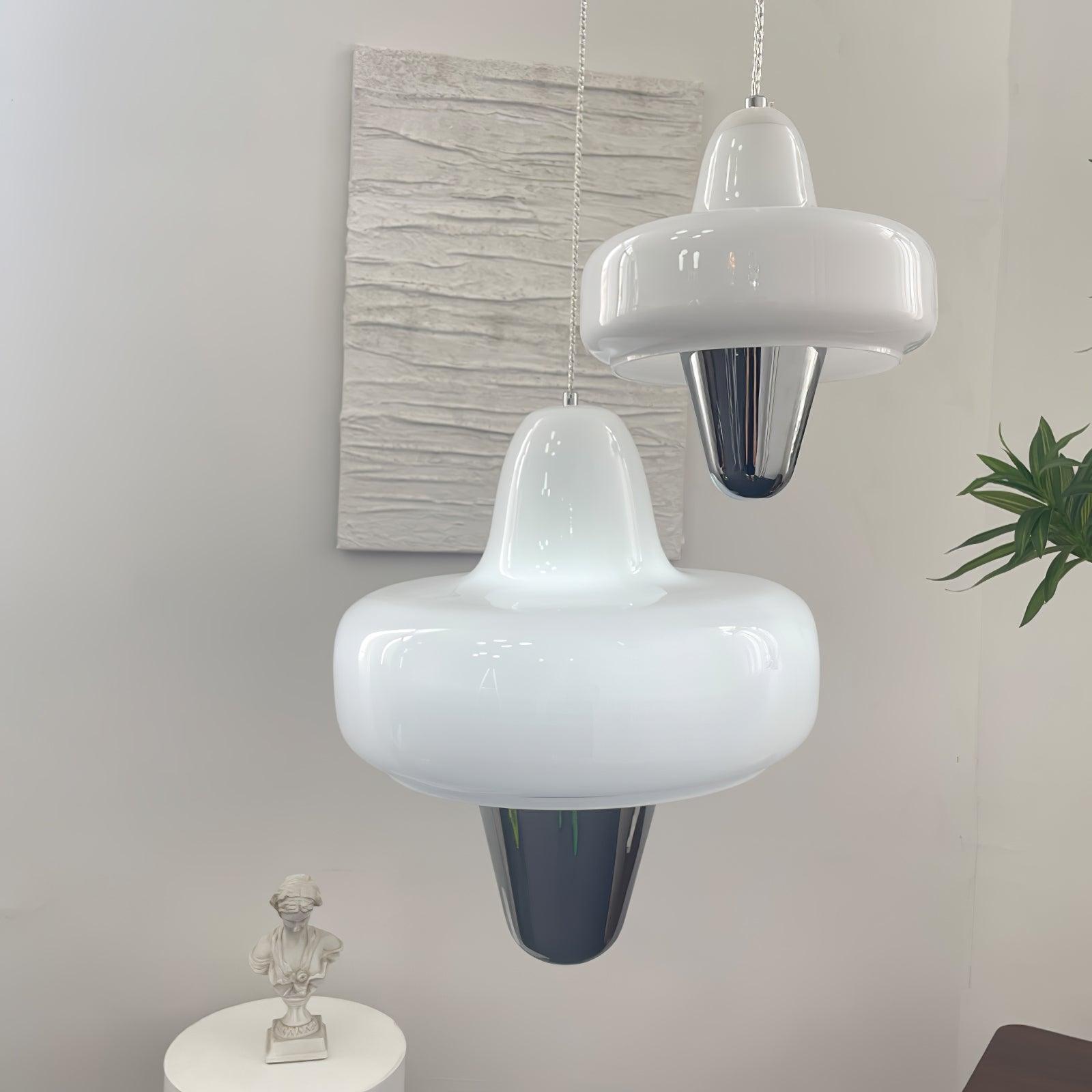 Nuvia Suspension en Verre Minimaliste