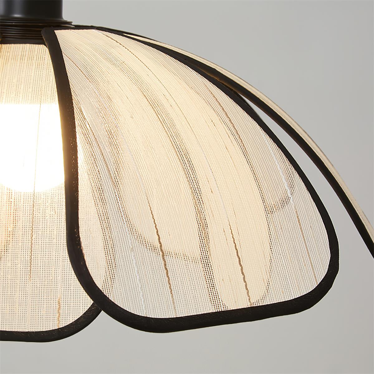 Swanpetal Plafonnier en Bois Minimaliste