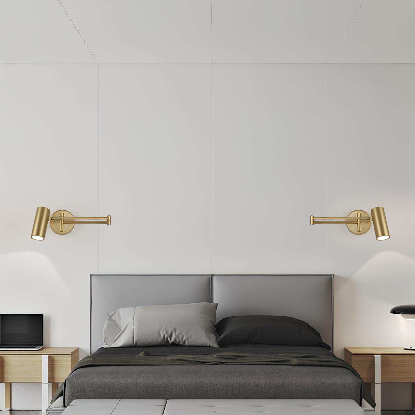 Lustra Applique Murale Laiton Bras Pivotant Réglable