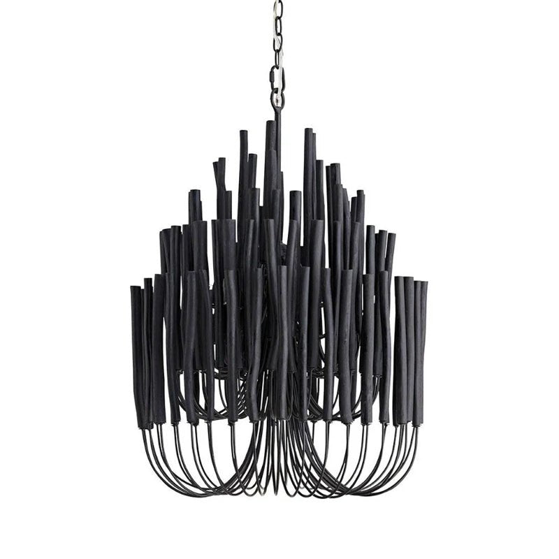 Nyphaiel Lustre en Bois Luxe Postmoderne
