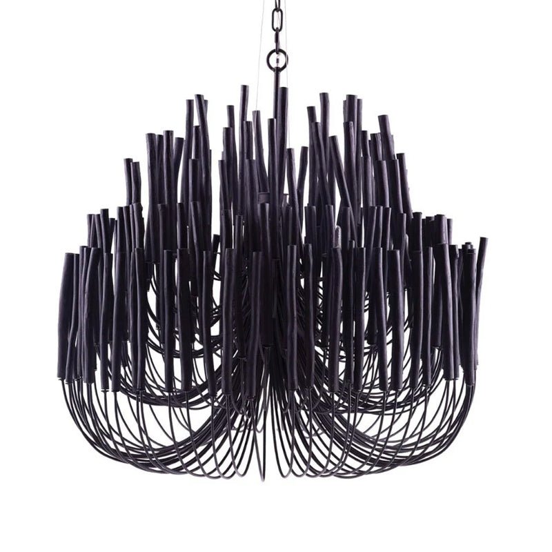 Nyphaiel Lustre en Bois Luxe Postmoderne