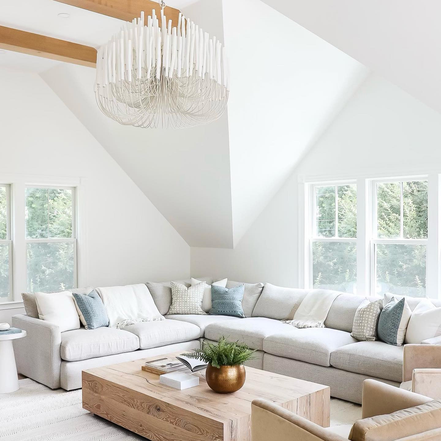 Nyphaiel Lustre en Bois Luxe Postmoderne