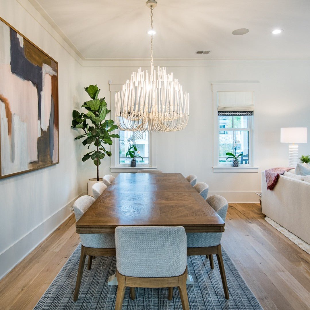Nyphaiel Lustre en Bois Luxe Postmoderne