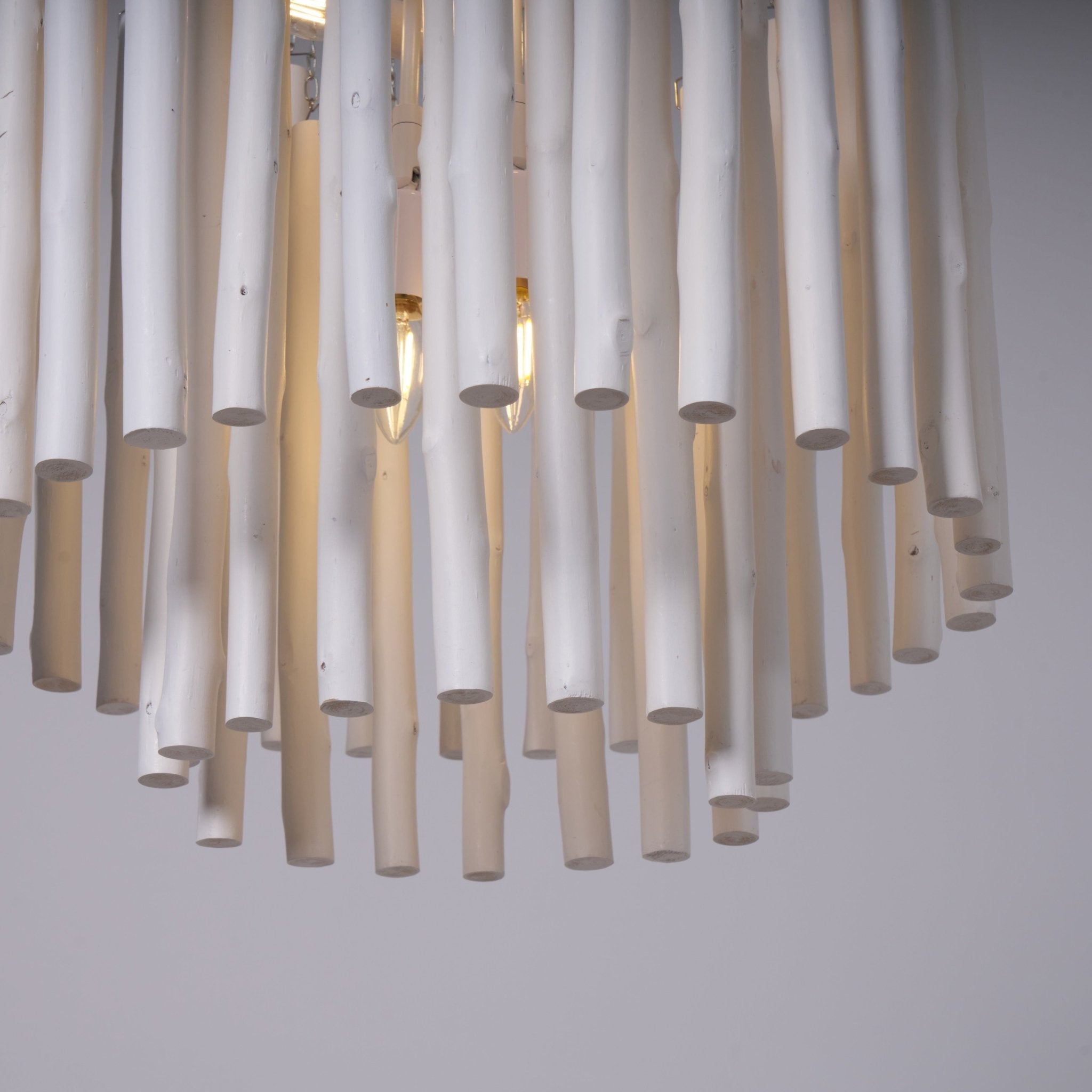 Nyphaiel Lustre en Bois Luxe Postmoderne