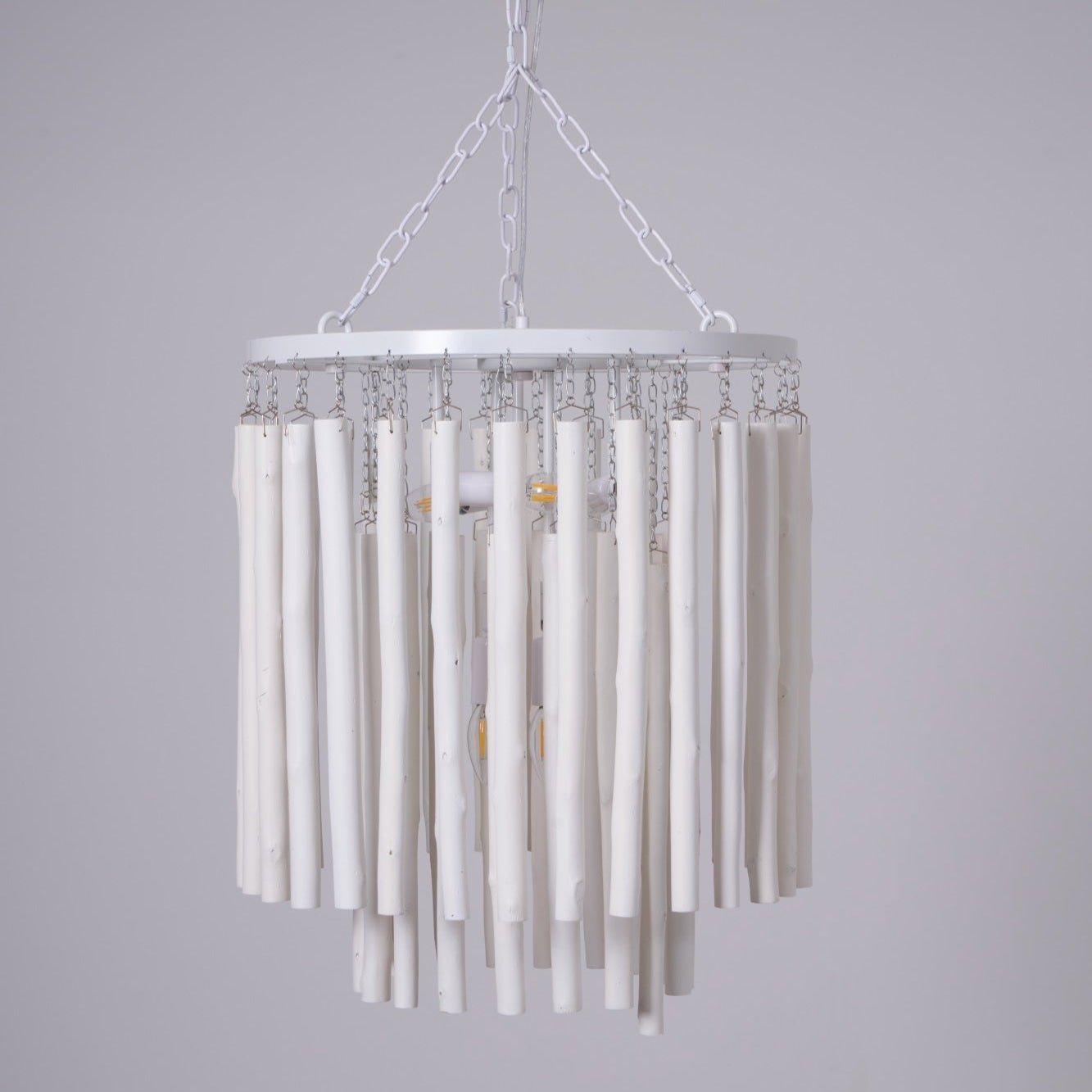 Nyphaiel Lustre en Bois Luxe Postmoderne