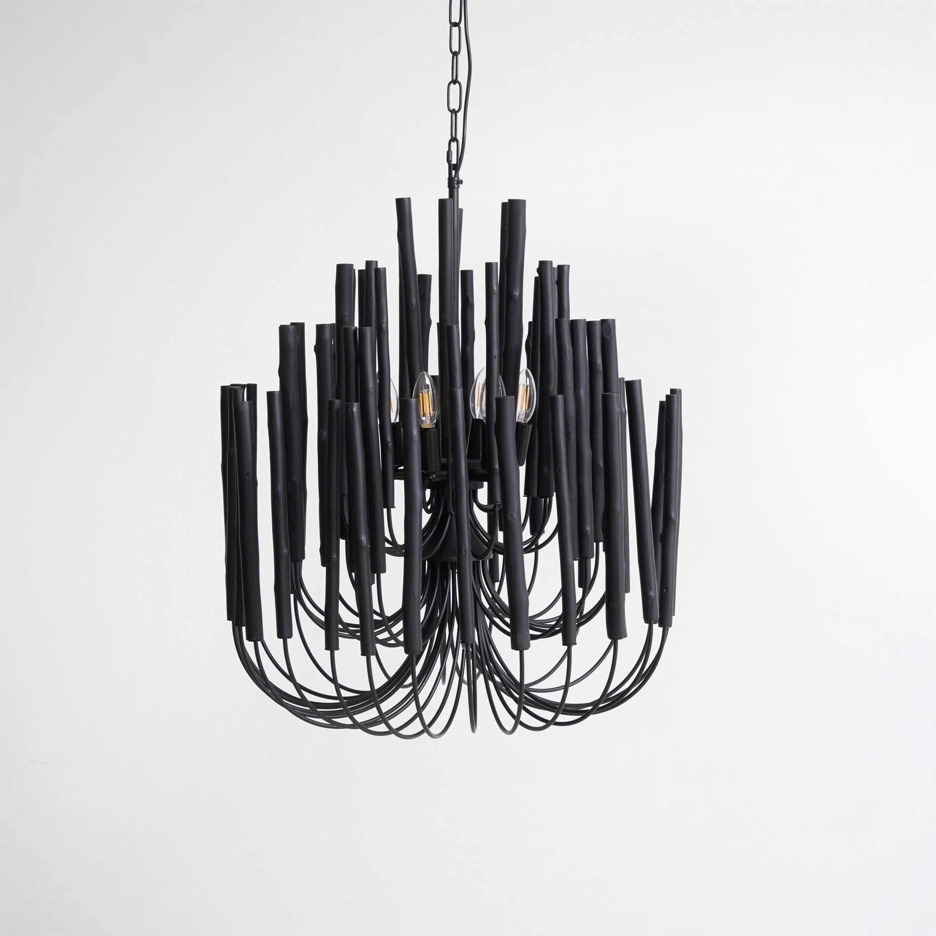 Nyphaiel Lustre en Bois Luxe Postmoderne