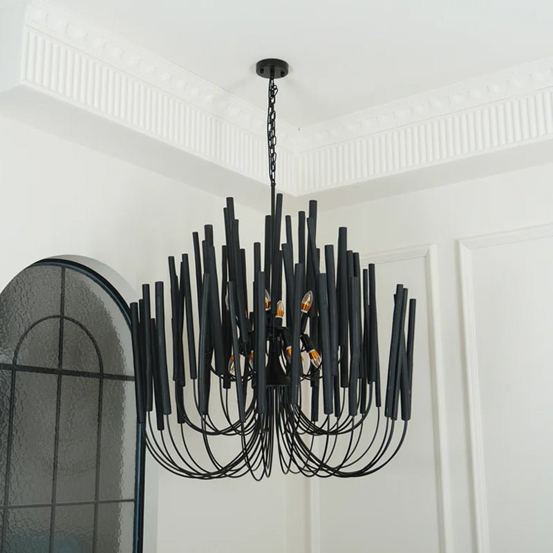 Nyphaiel Lustre en Bois Luxe Postmoderne