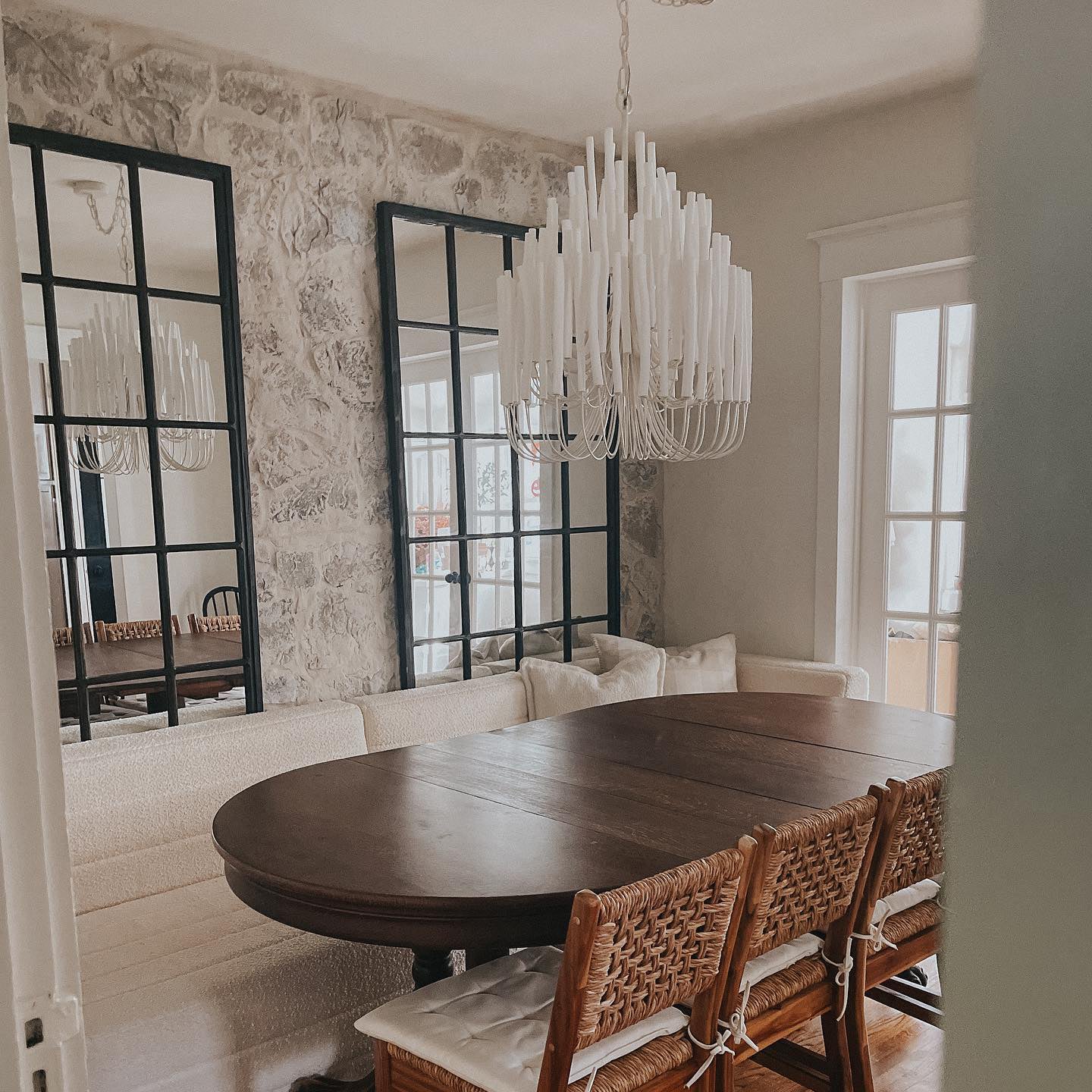 Nyphaiel Lustre en Bois Luxe Postmoderne