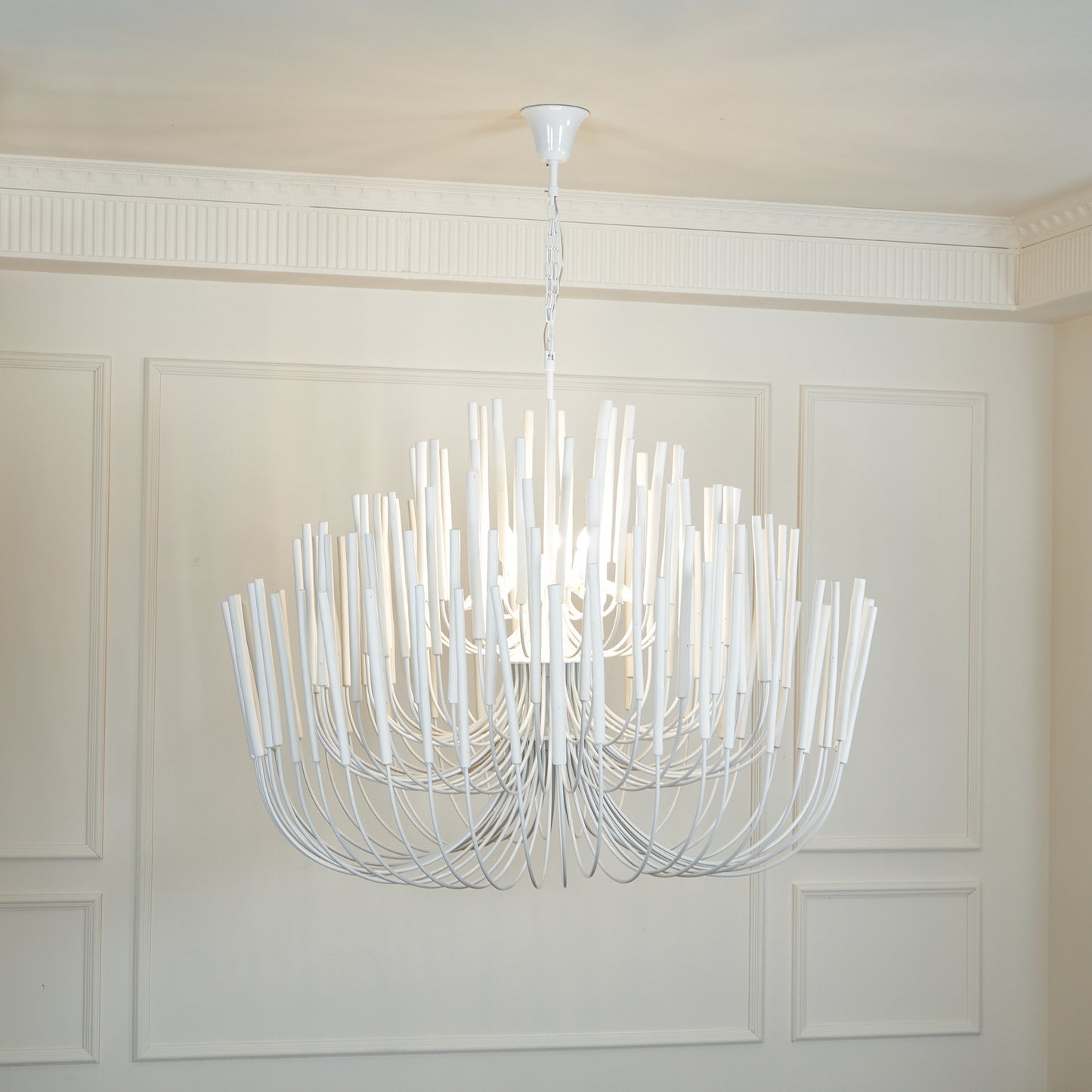 Nyphaiel Lustre en Bois Luxe Postmoderne