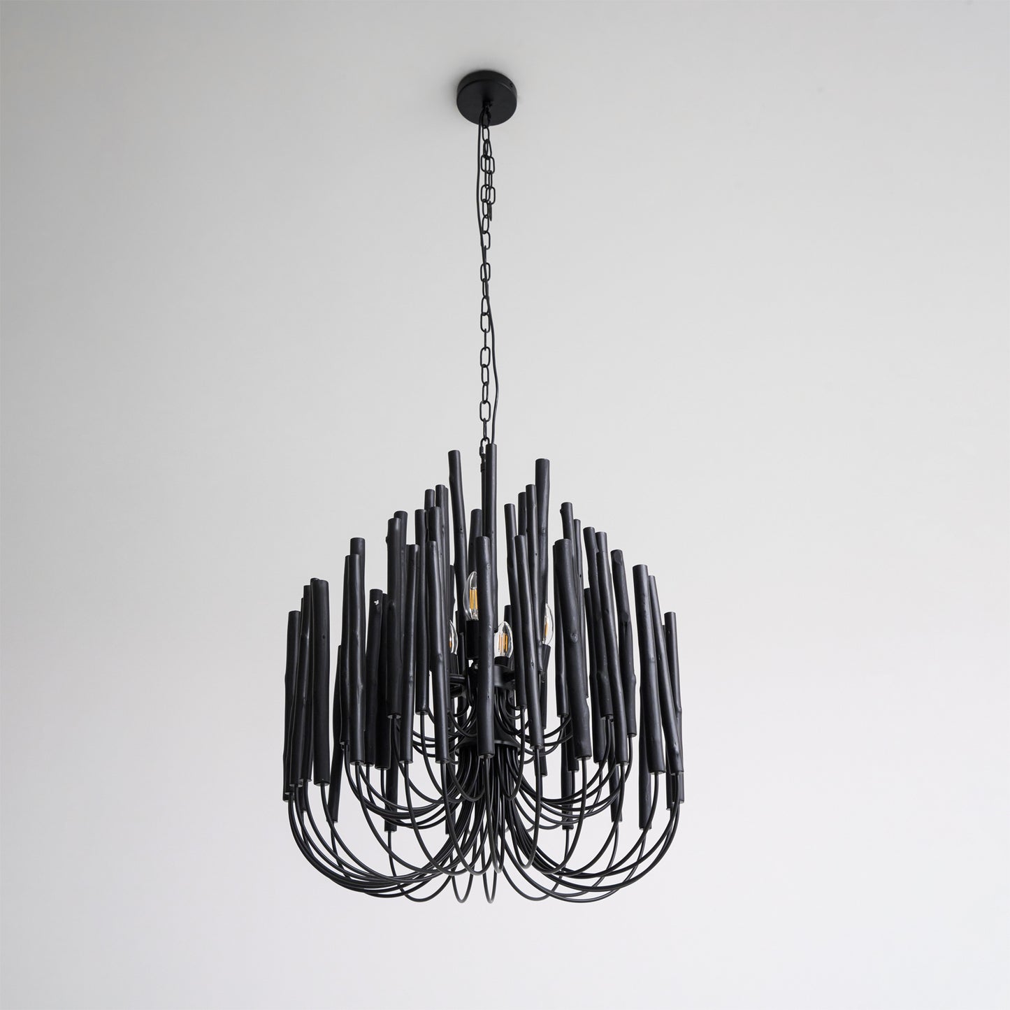 Nyphaiel Lustre en Bois Luxe Postmoderne