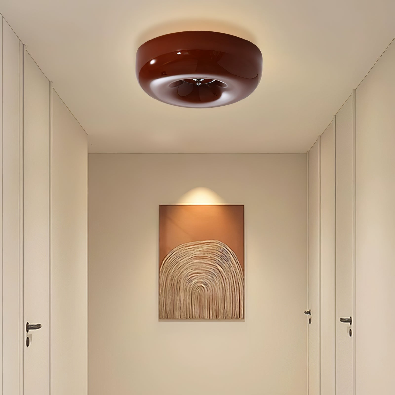 Afralia Plafonnier Moderne en Verre Tourbillonnant