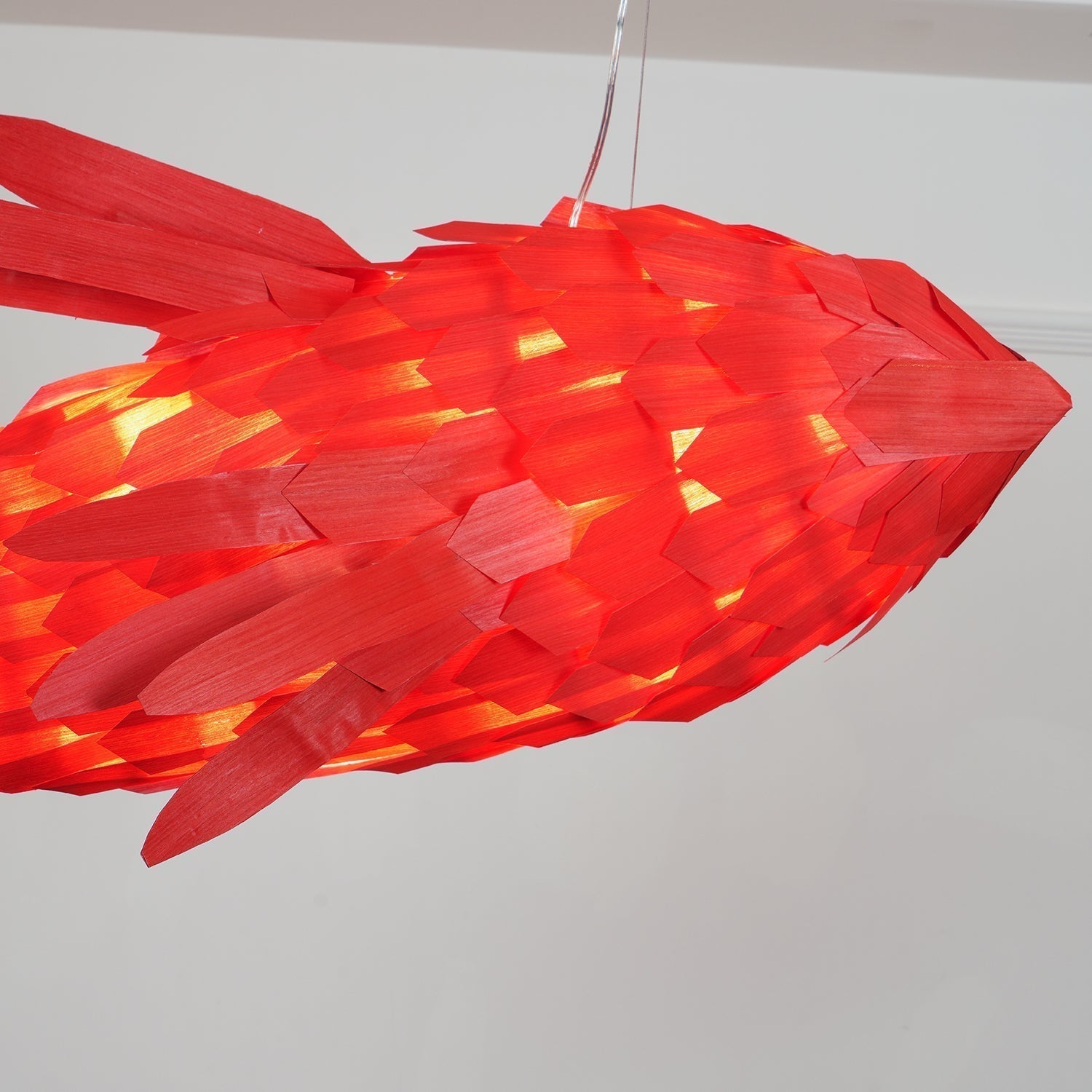 Orshair Individuel Créativité Métal Bois Lustre