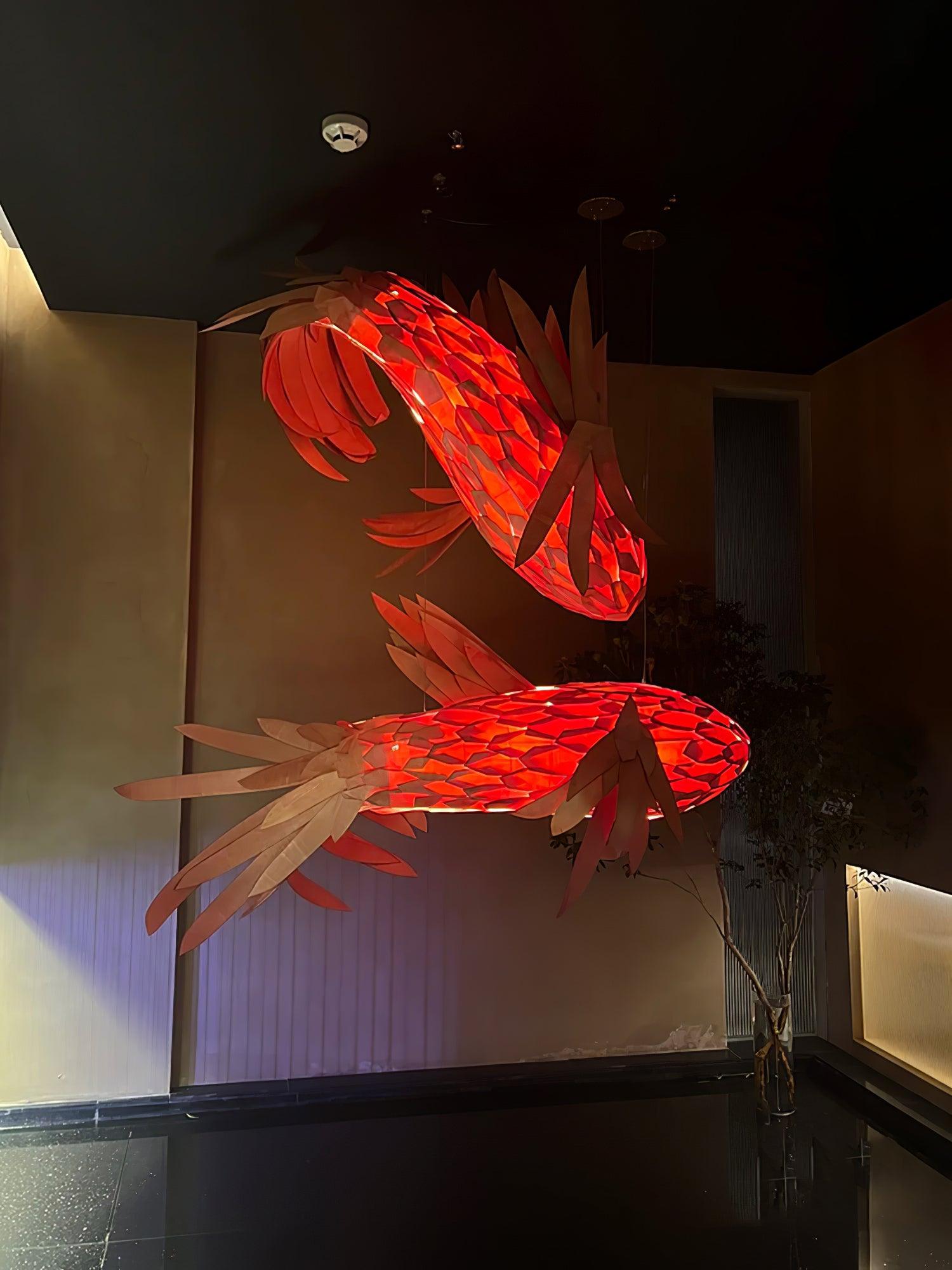 Orshair Individuel Créativité Métal Bois Lustre