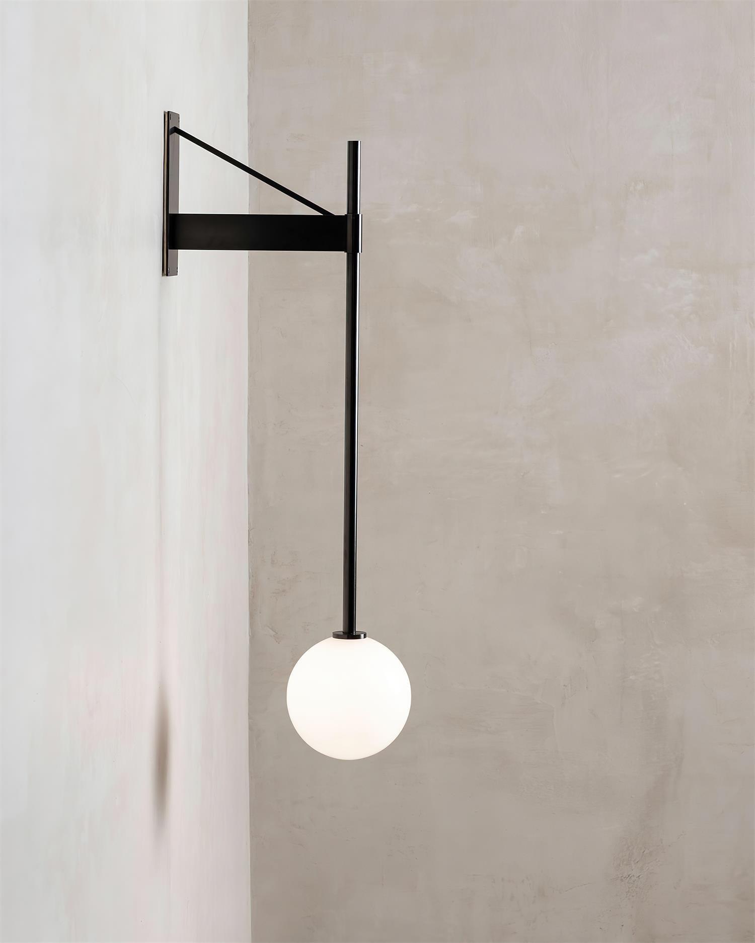 Luna Applique Murale Minimaliste en Verre