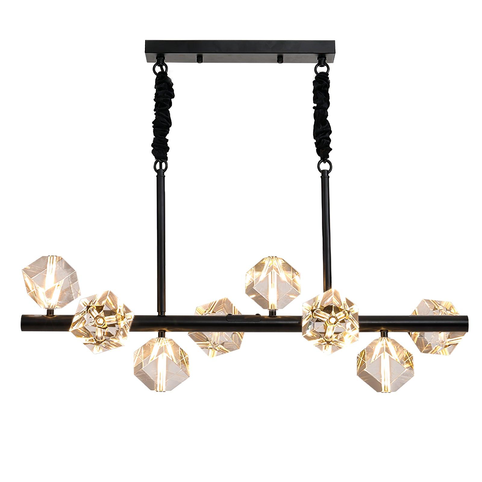 Eurthiel Lustre Pendentif Cristal Luxe