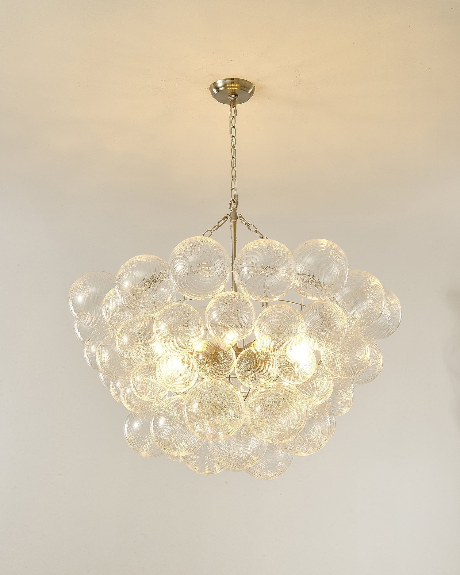 Talia Lustre Sphère en Verre Cascade