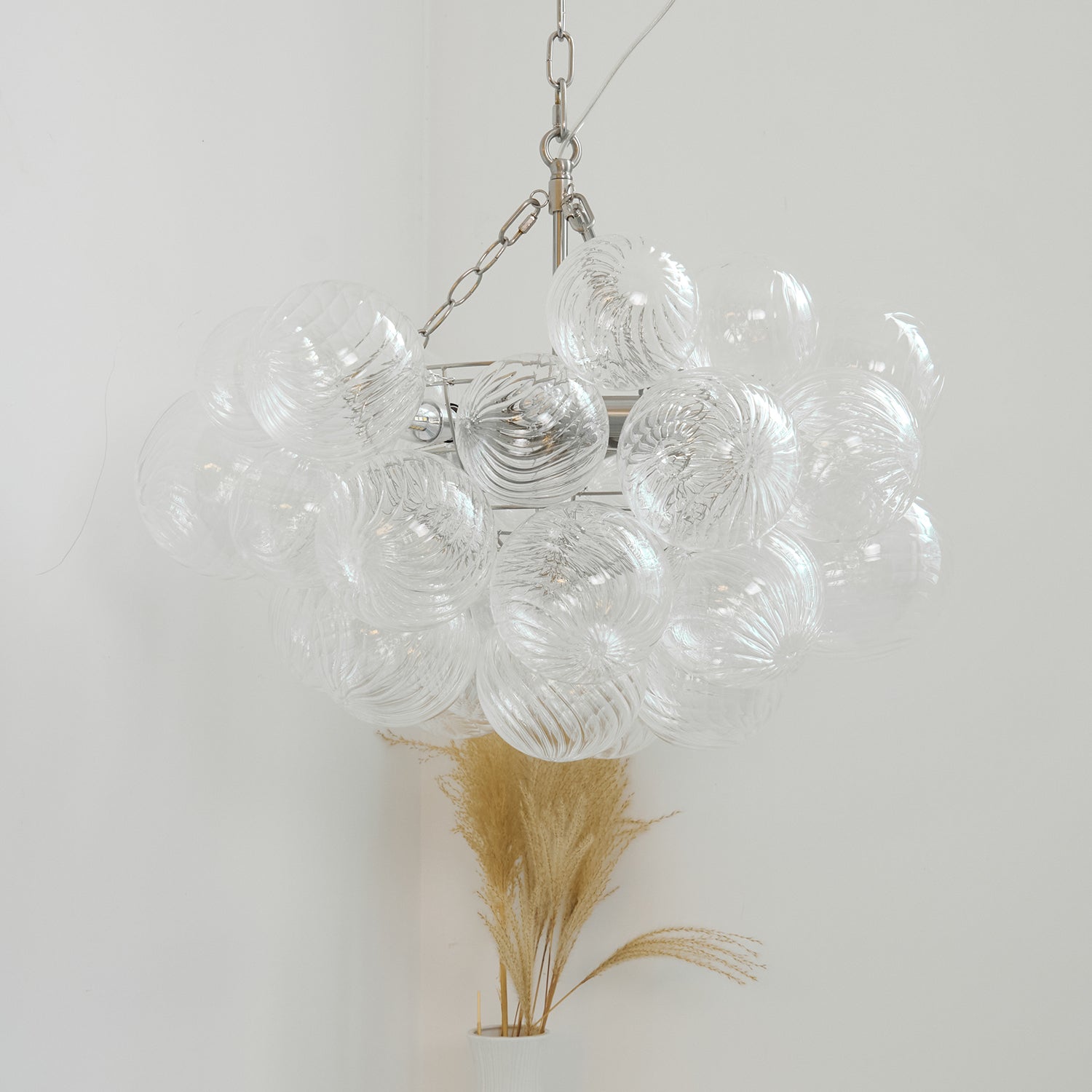 Talia Lustre Sphère en Verre Cascade