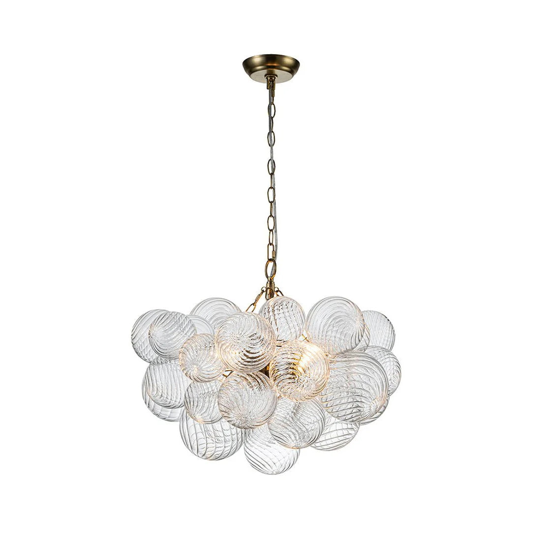 Talia Lustre Sphère en Verre Cascade