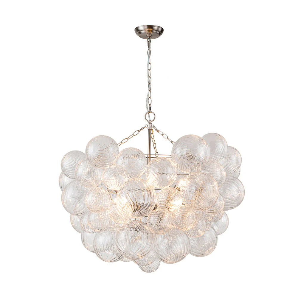 Talia Lustre Sphère en Verre Cascade