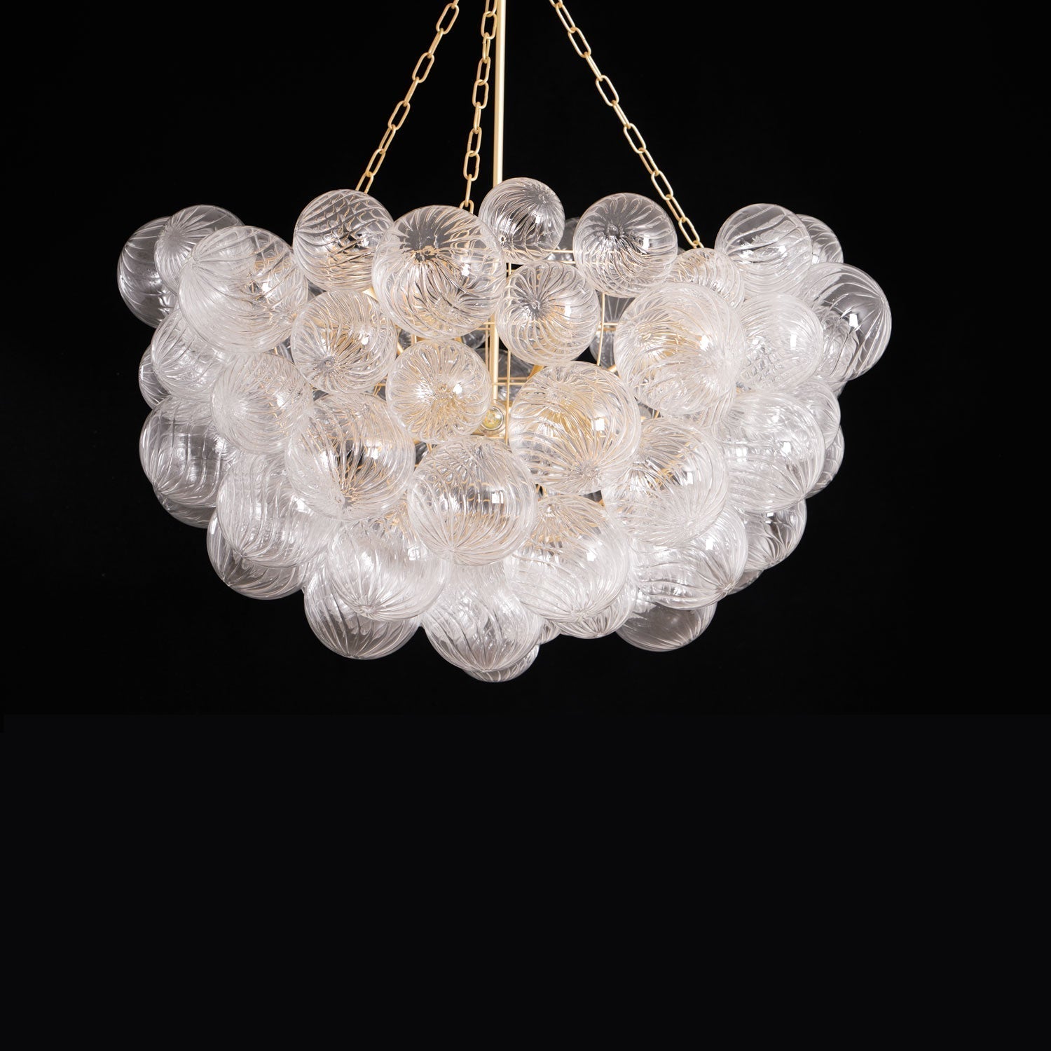 Talia Lustre Sphère en Verre Cascade