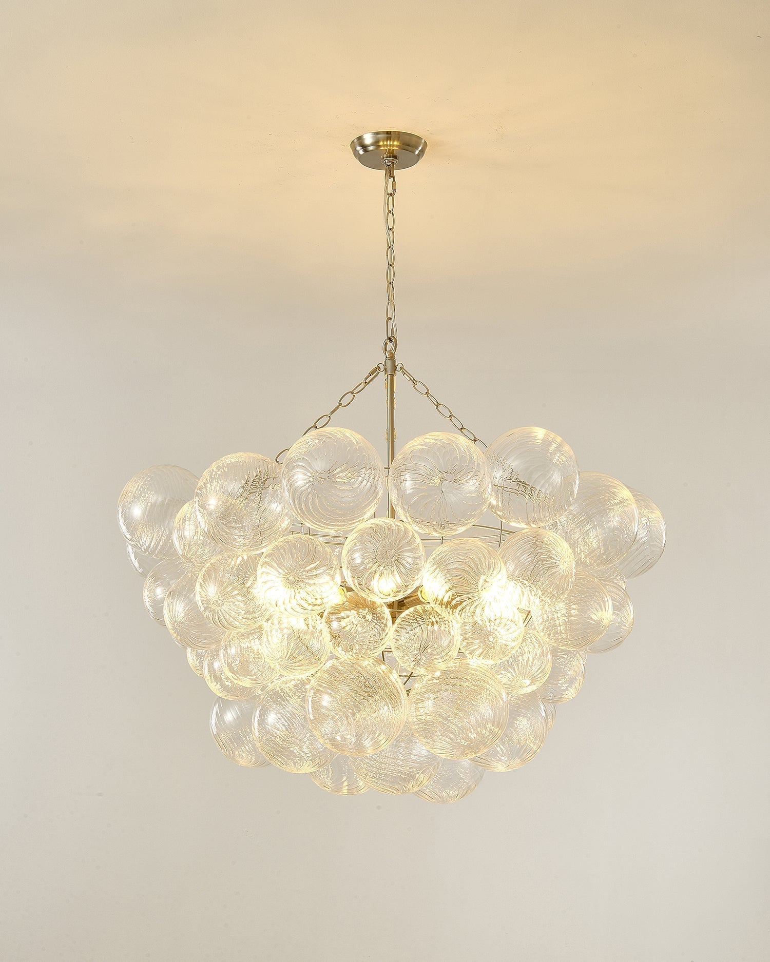 Talia Lustre Sphère en Verre Cascade