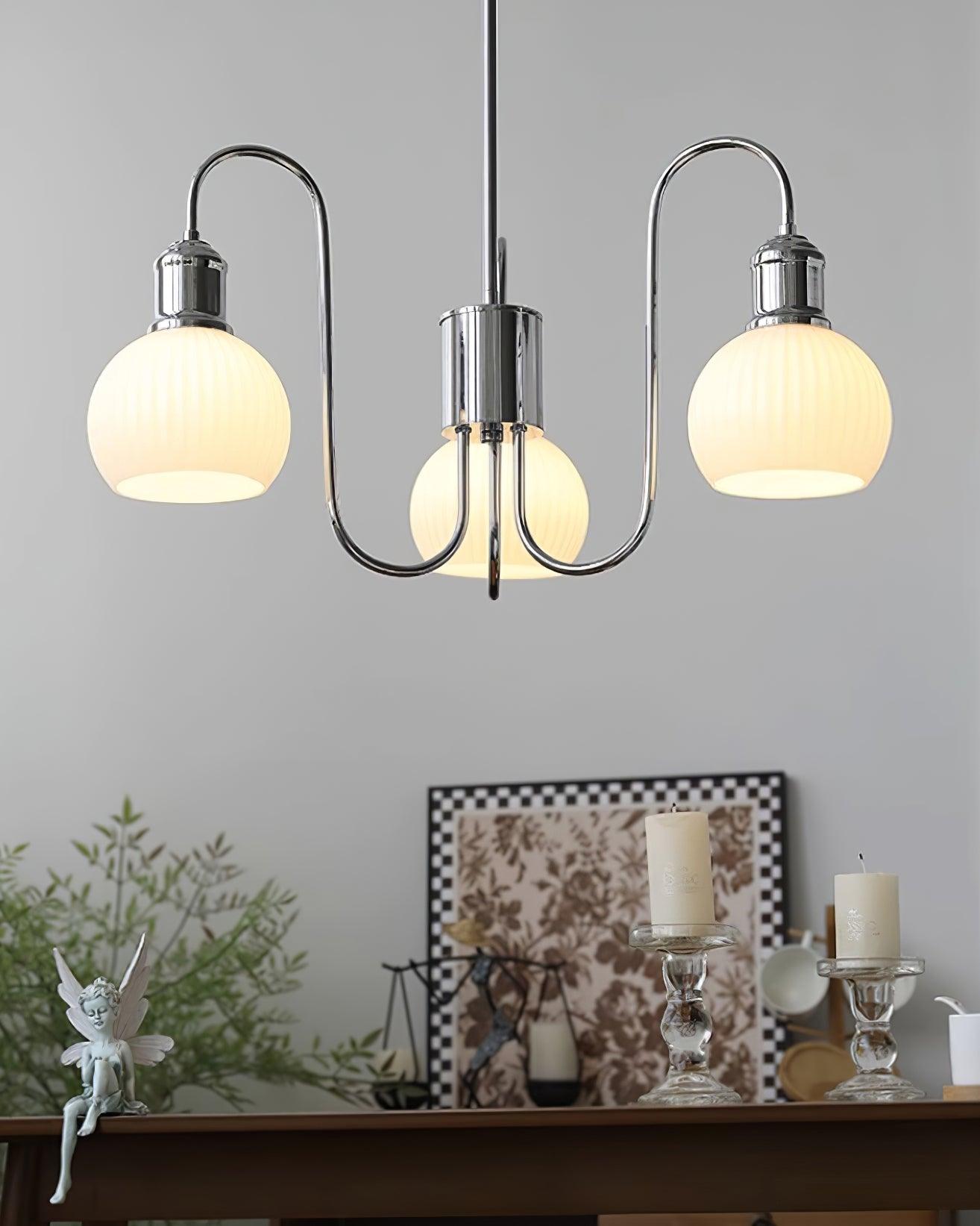 Tamara Lustre Globe Rétro Mid-Century