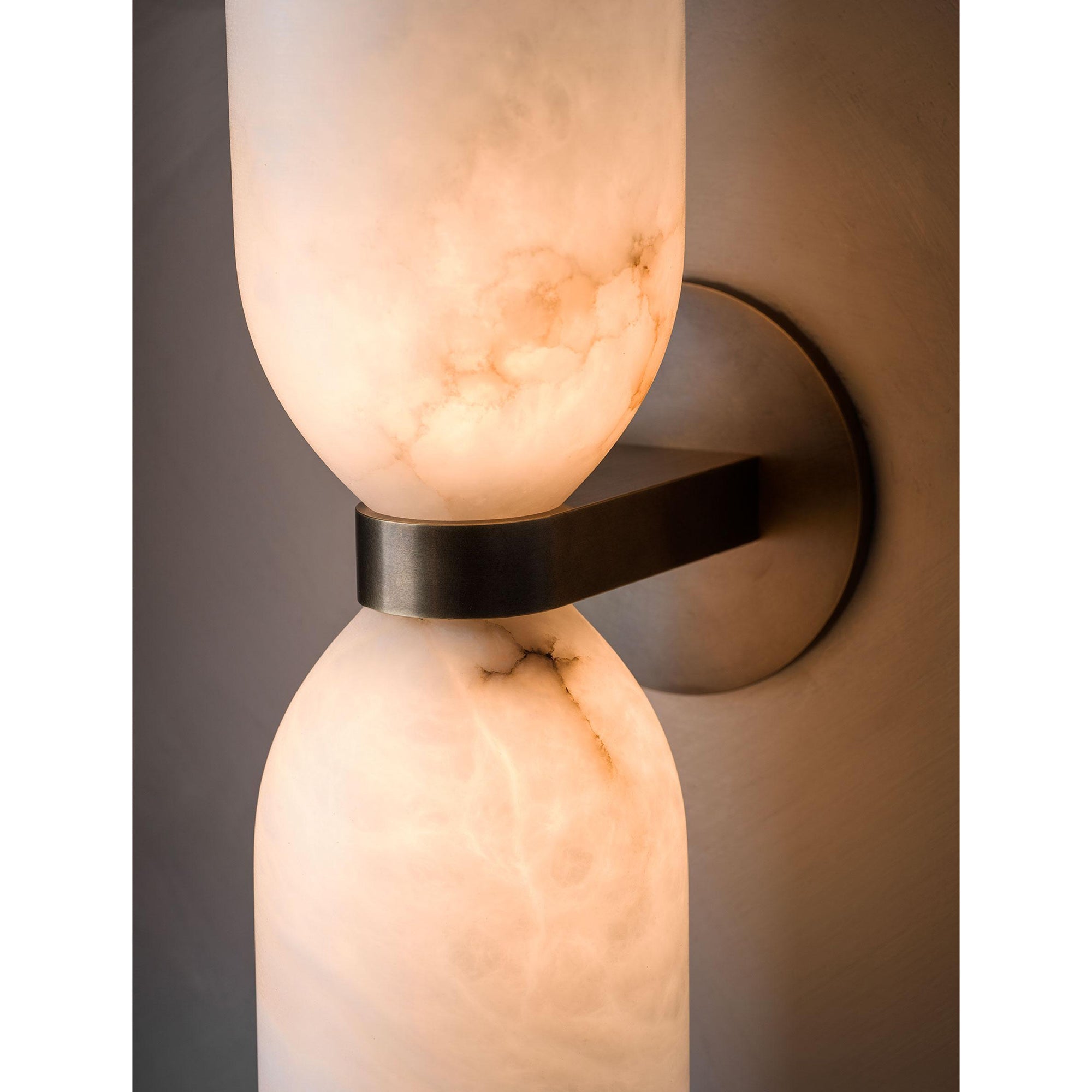 Mycarion Moderne Minimaliste Albâtre Applique Murale