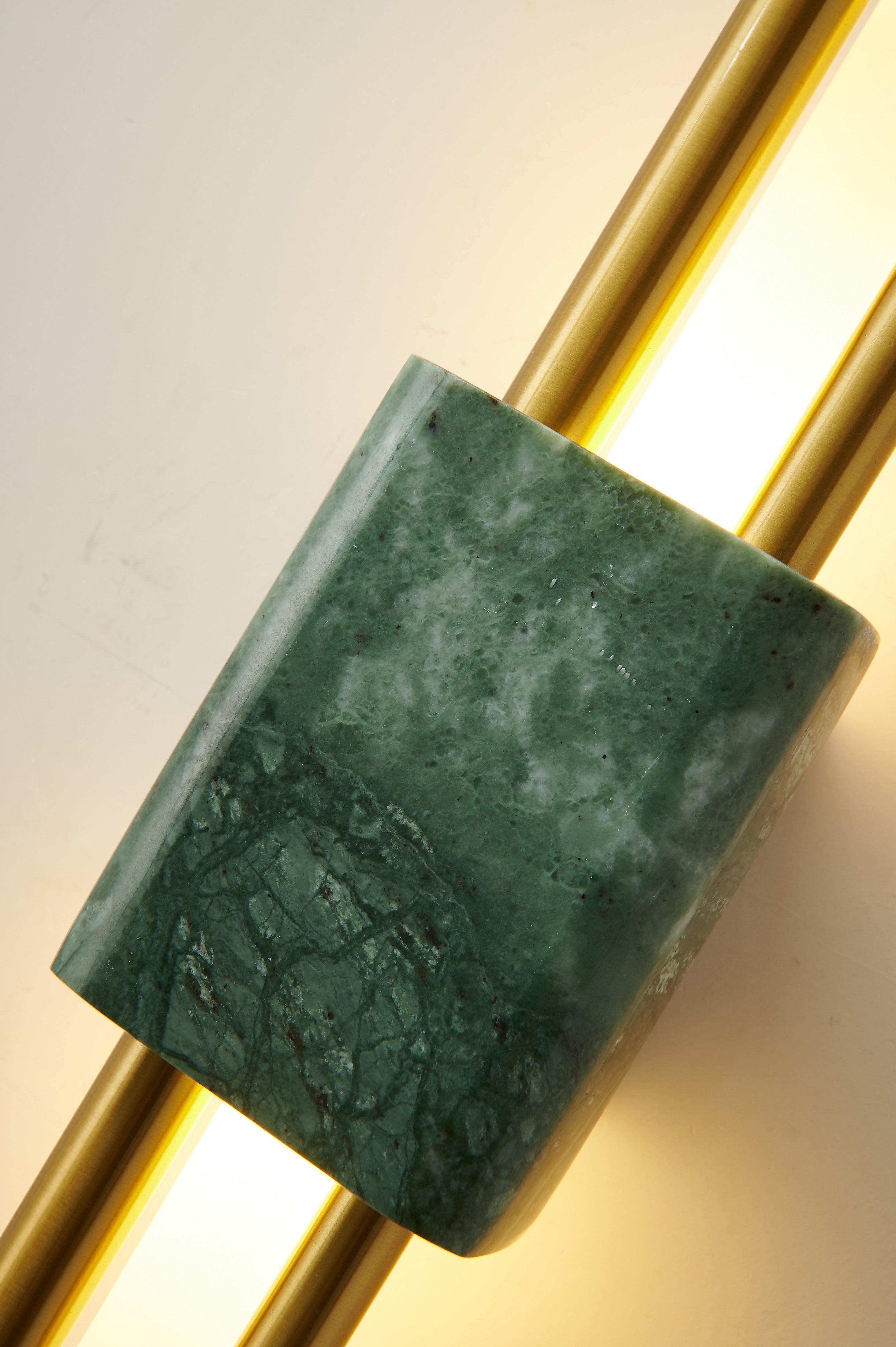 Trista Premium Nordic Art Plug In Marble Wall Light