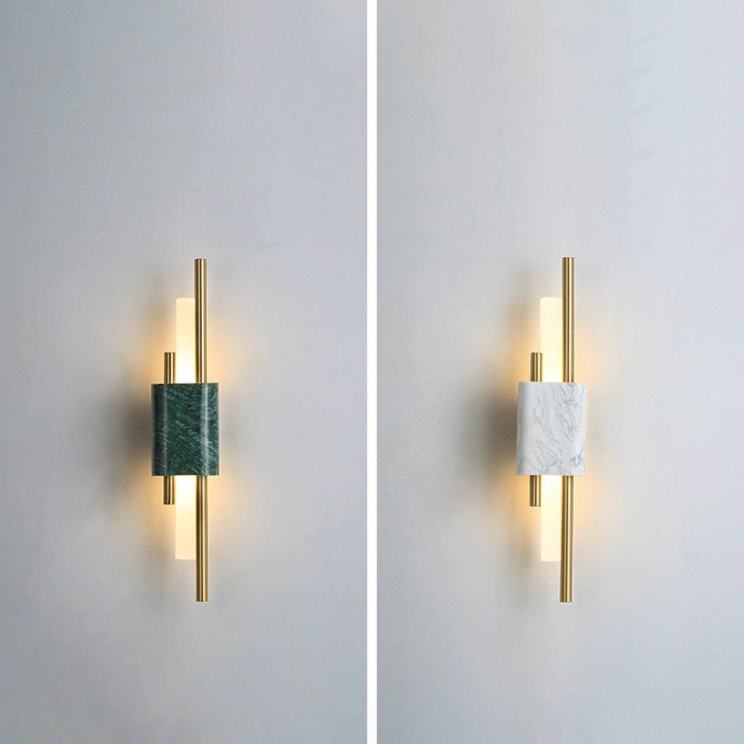 Trista Premium Nordic Art Plug In Marble Wall Light