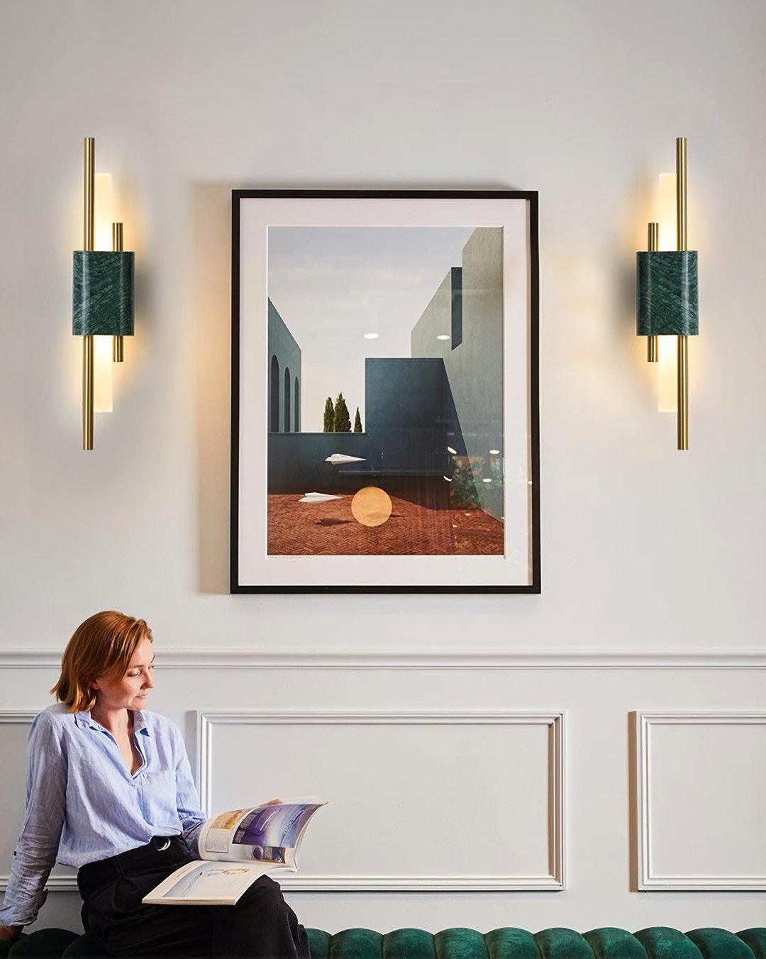 Mildred Lampe Murale en Marbre Art Nordique Premium