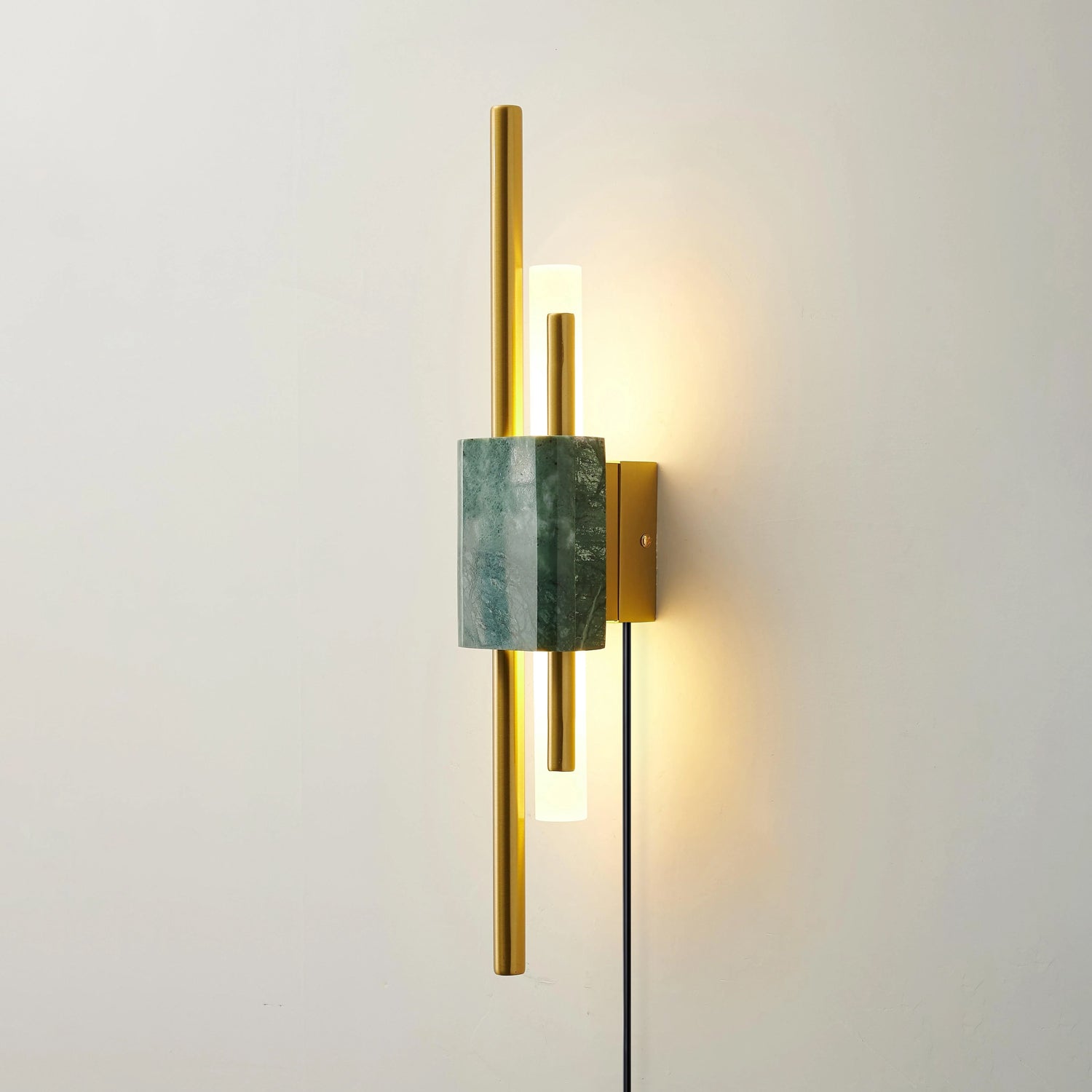 Trista Premium Nordic Art Plug In Marble Wall Light