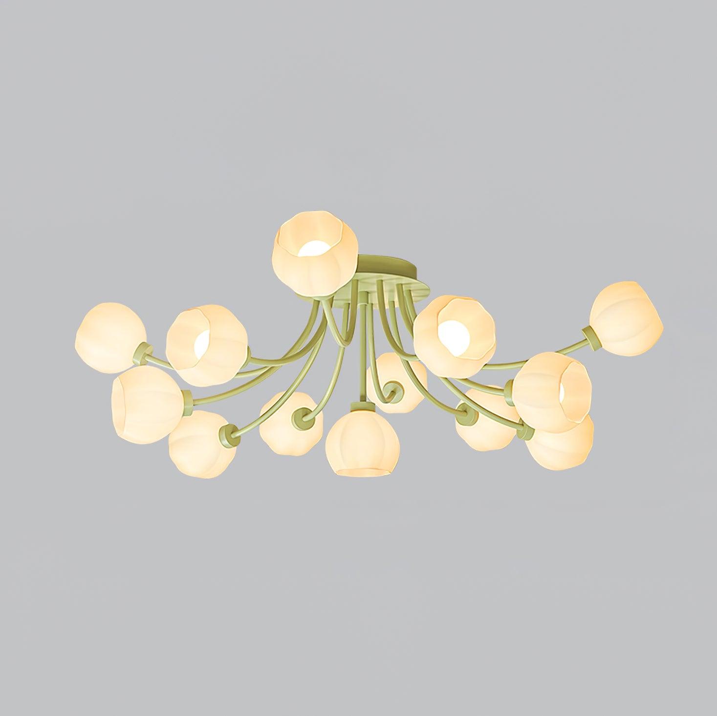 Florina Plafonnier Fleuri Luxueux