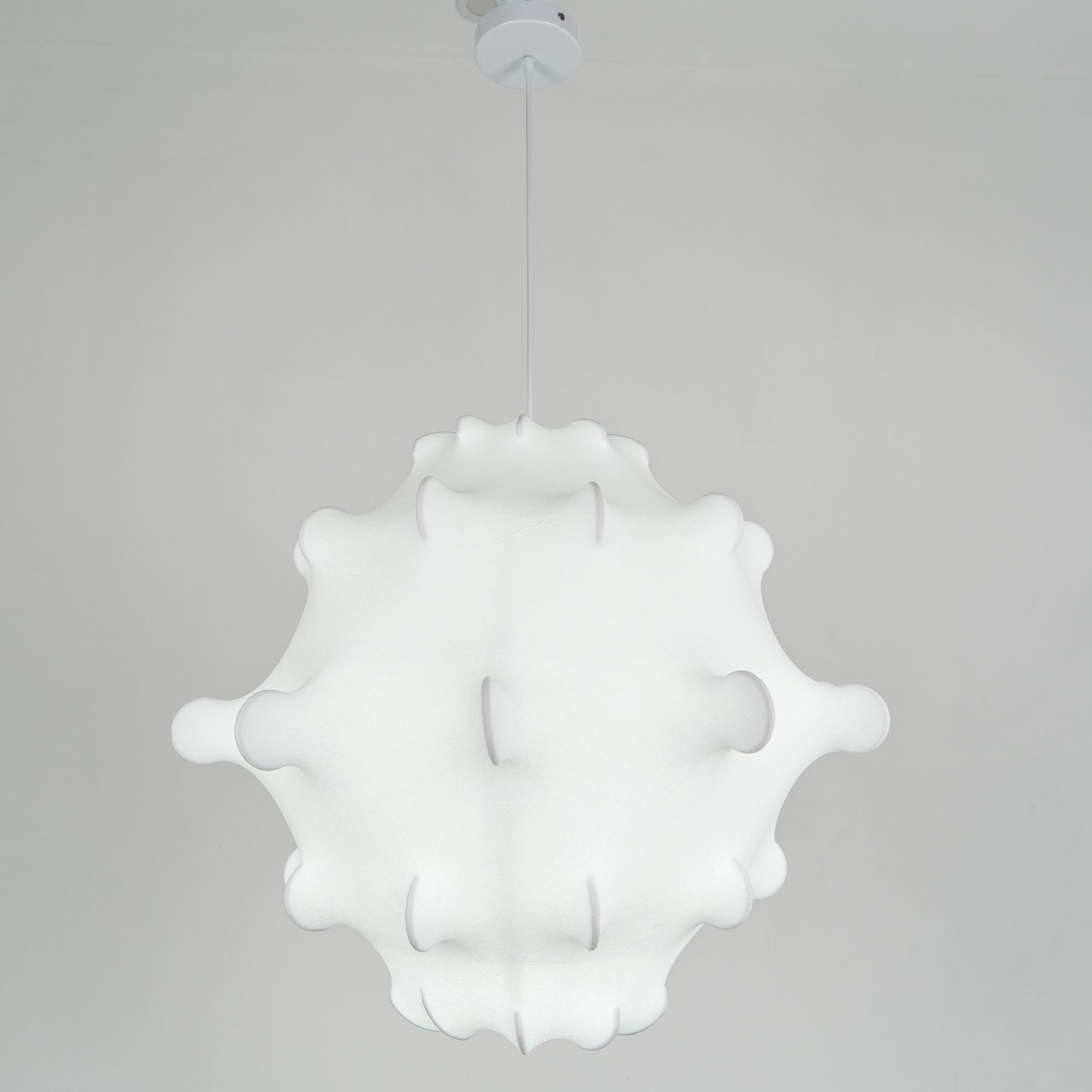 Lumina Suspension en Soie Contemporaine