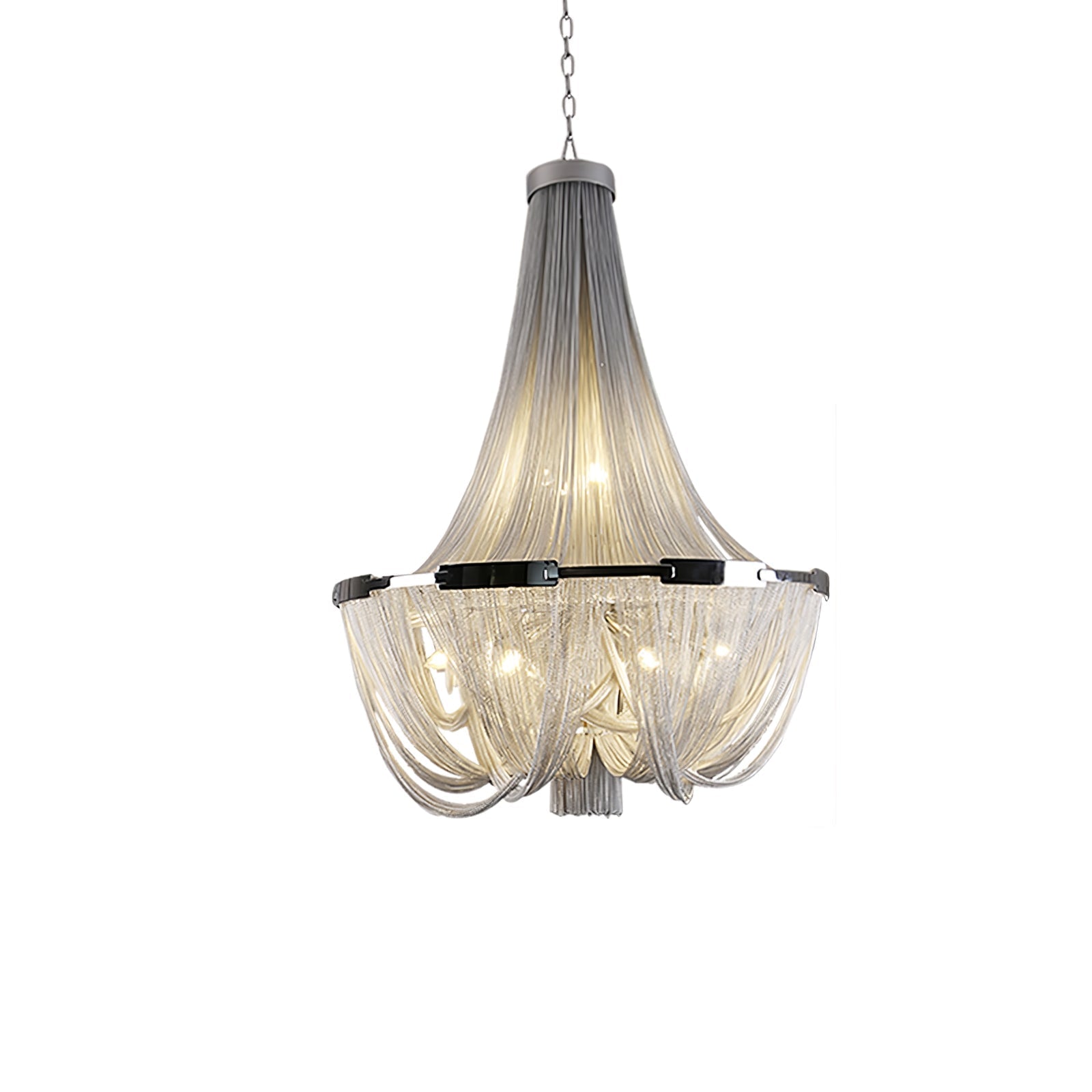 Solara Lustre Gland Chaîne en Aluminium