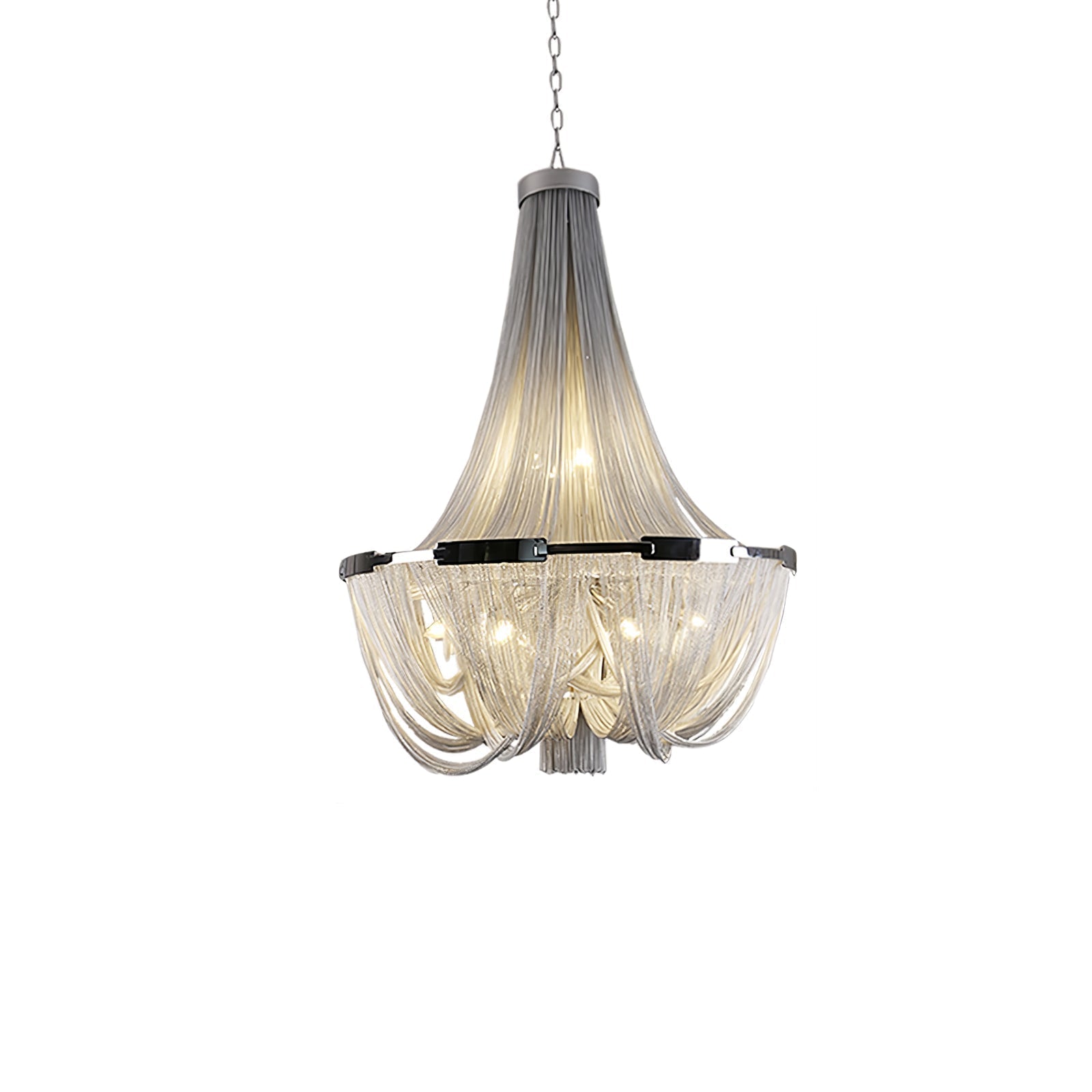 Solara Lustre Gland Chaîne en Aluminium