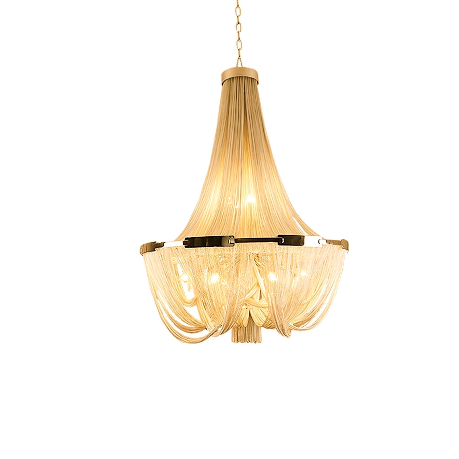 Solara Lustre Gland Chaîne en Aluminium