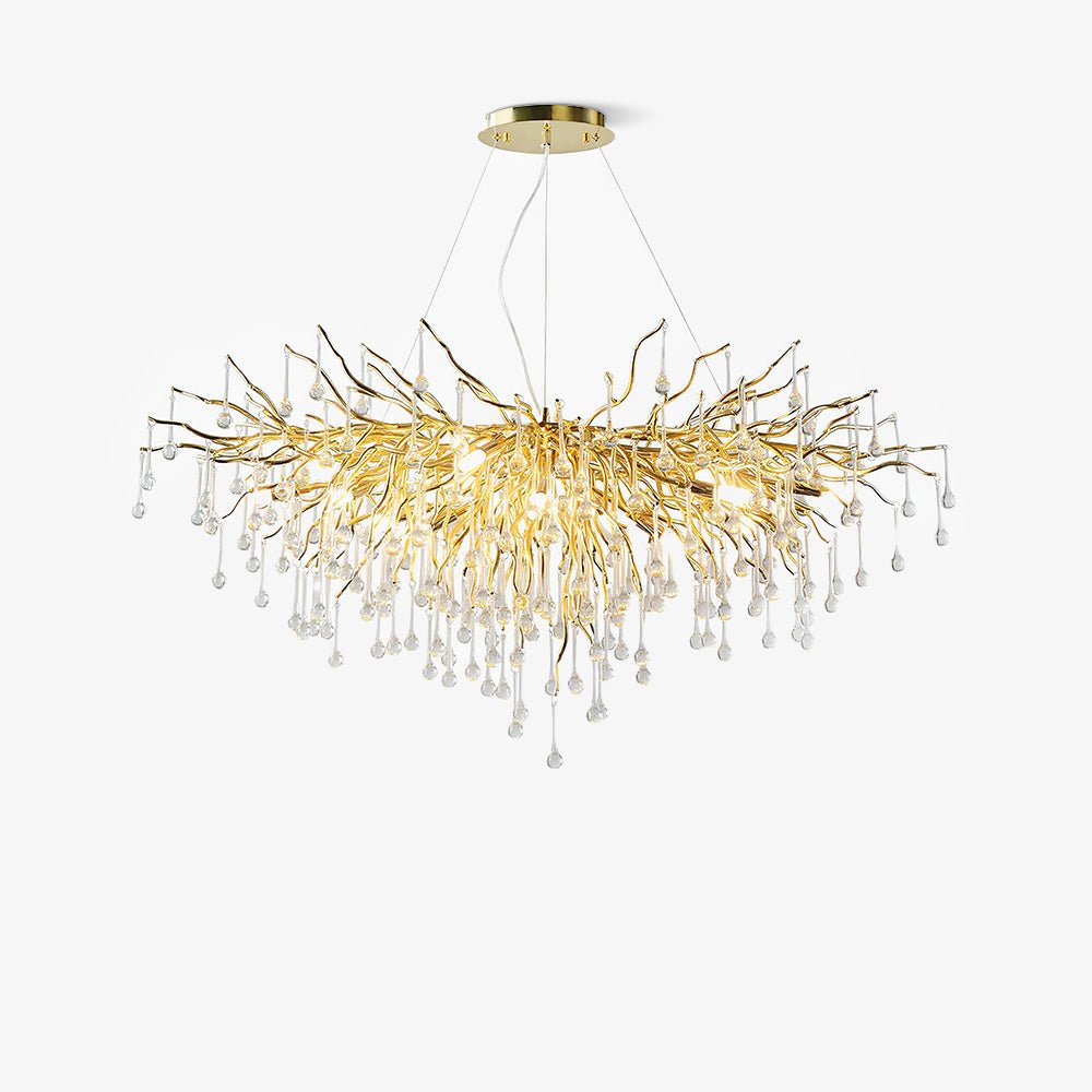 Eurrinis Lustre Cristal Postmoderne Luxueux