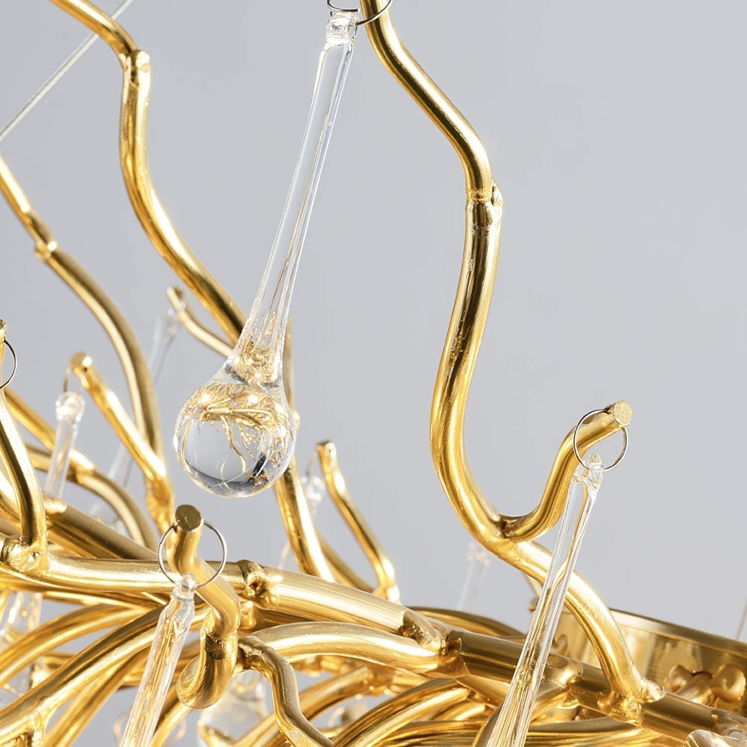 Eurrinis Lustre Cristal Postmoderne Luxueux