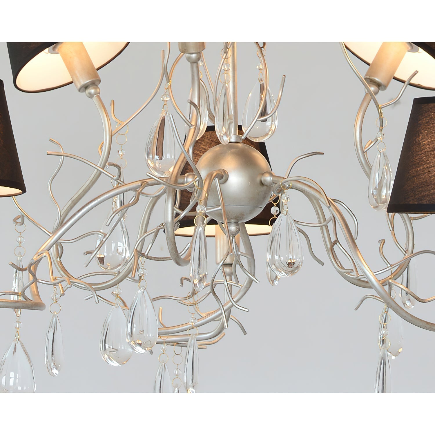 Olsolan Postmodern Luxe Tissu Cristal Lustre