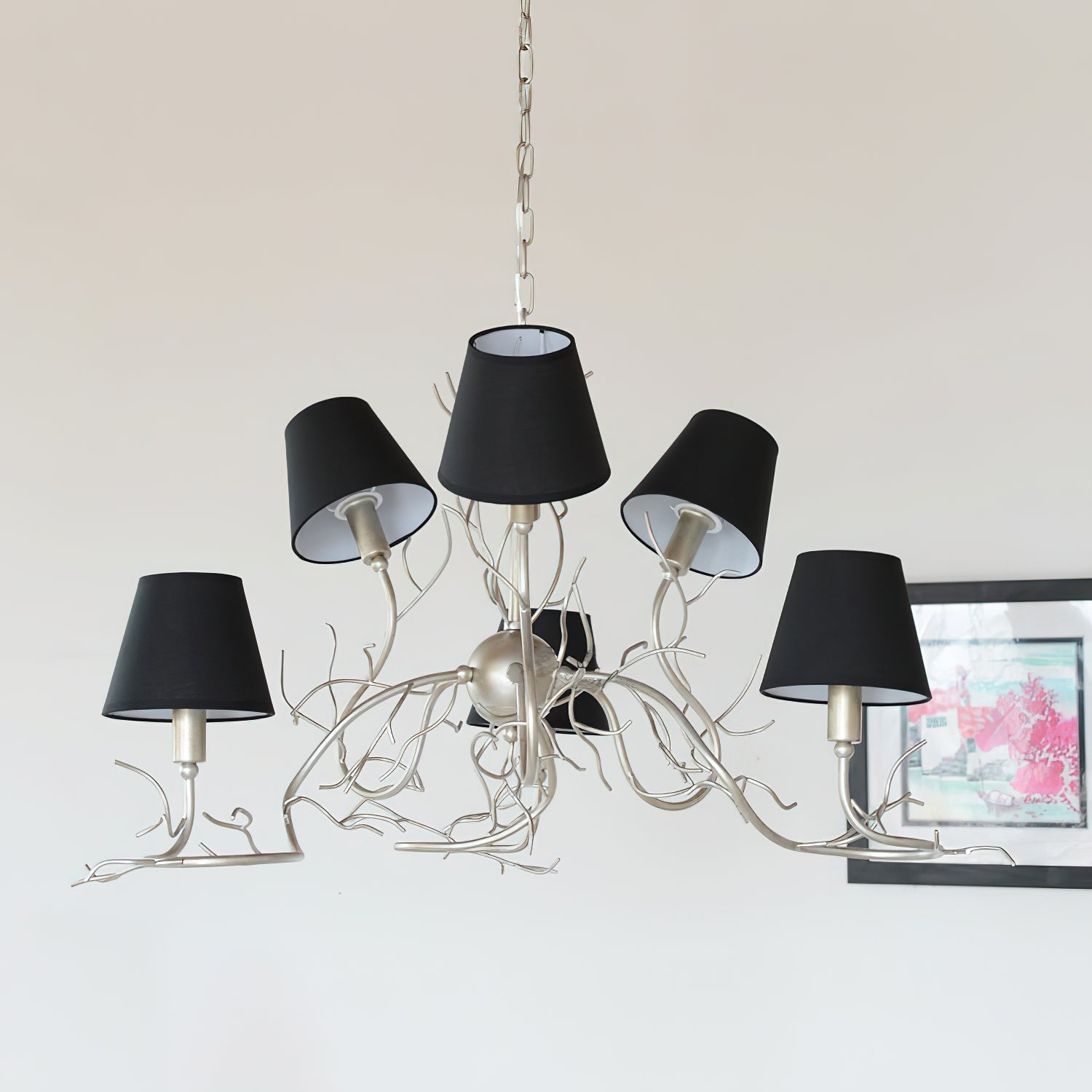 Olsolan Postmodern Luxe Tissu Cristal Lustre