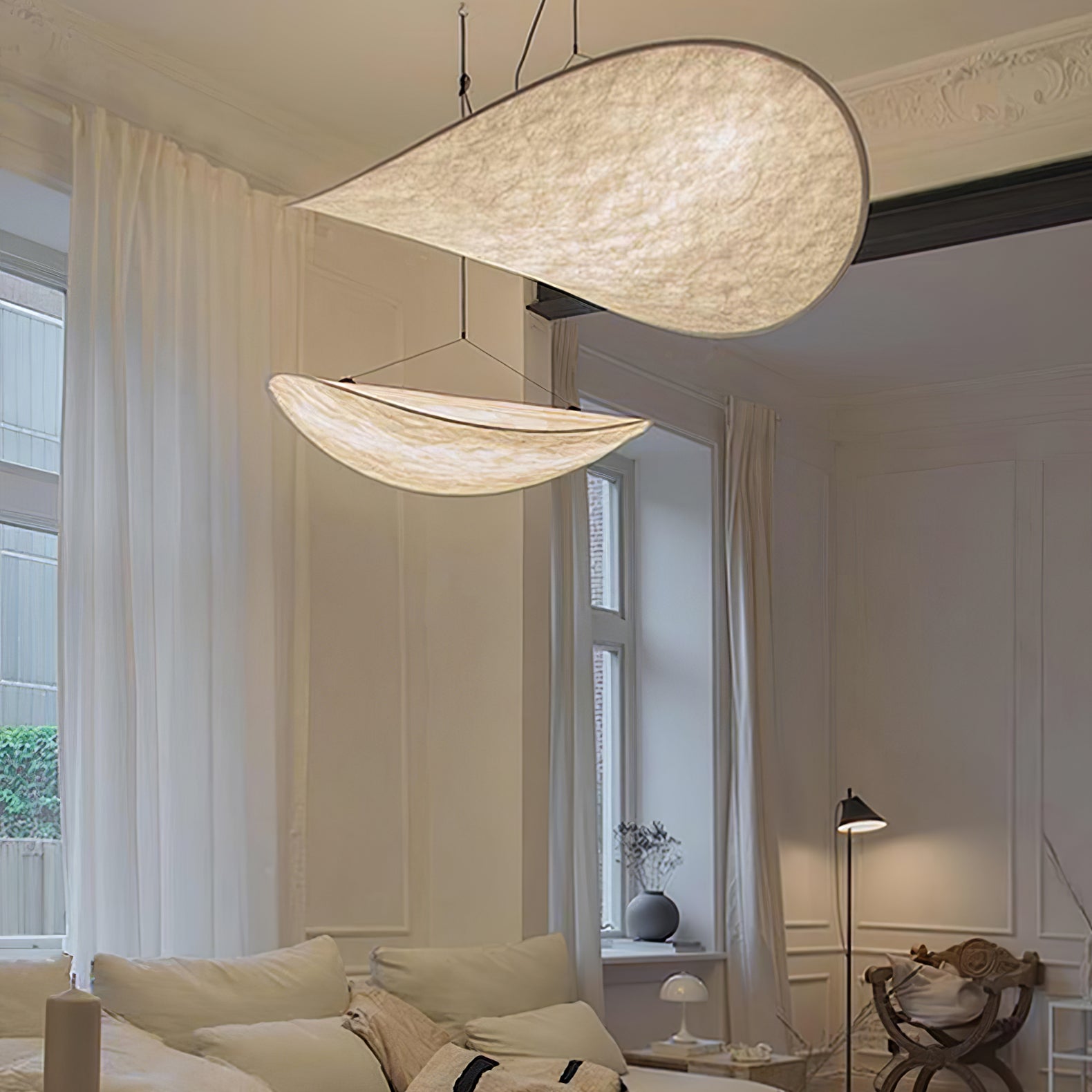 Twist Suspension Lampe Contemporaine Swag