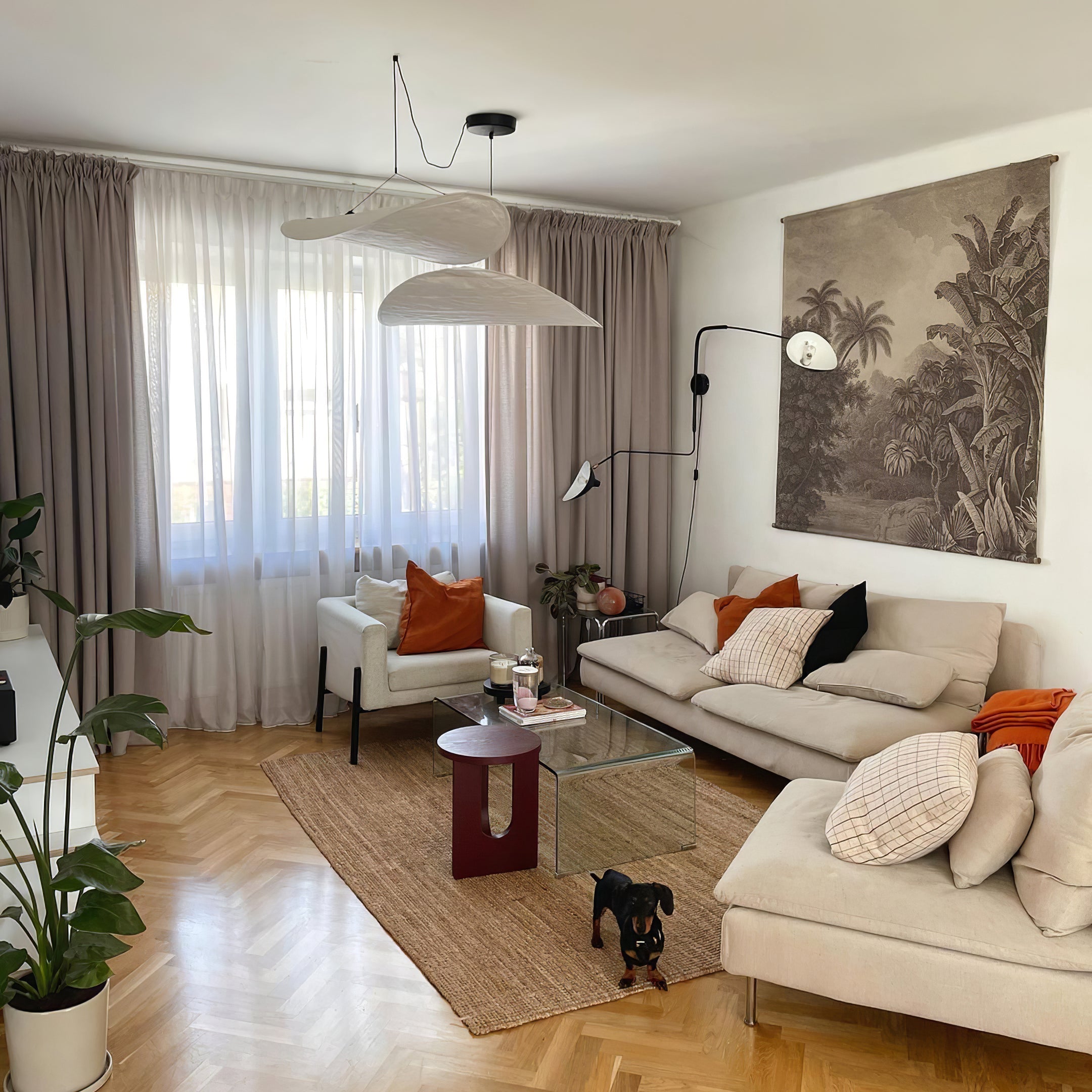 Twist Suspension Lampe Contemporaine Swag