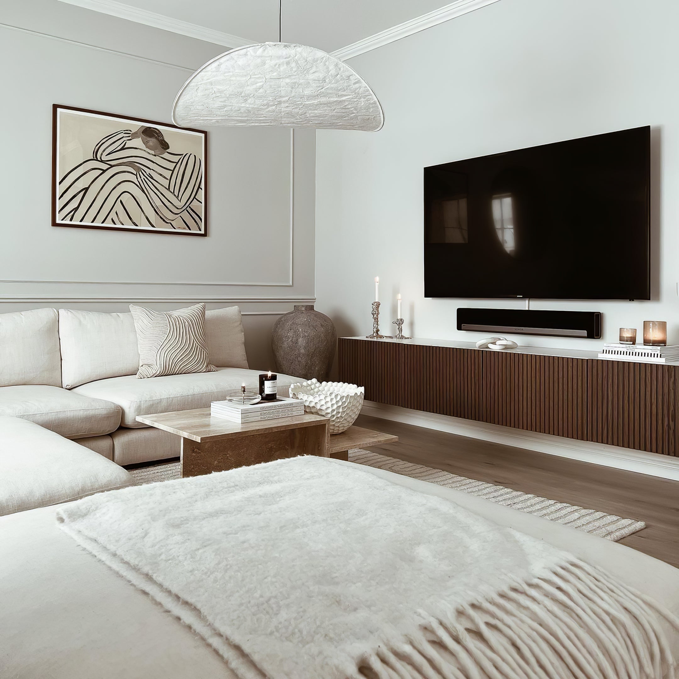 Twist Suspension Lampe Contemporaine Swag