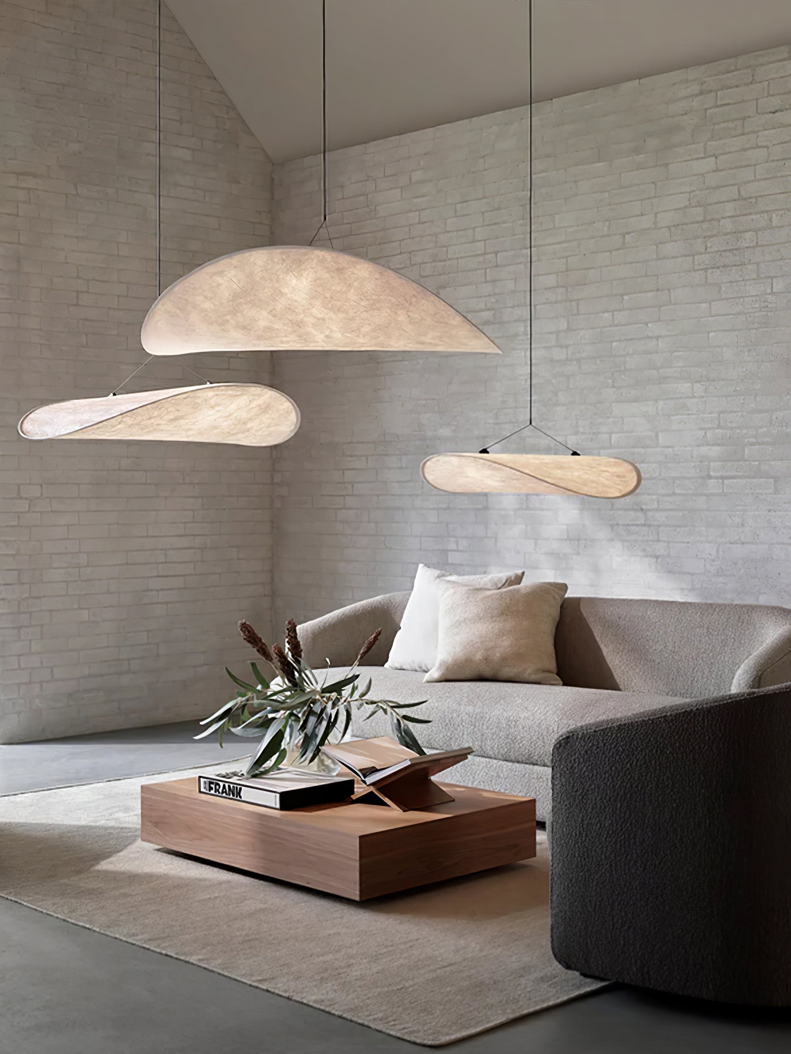 Sereca Suspension en Papier et Fibre de Verre