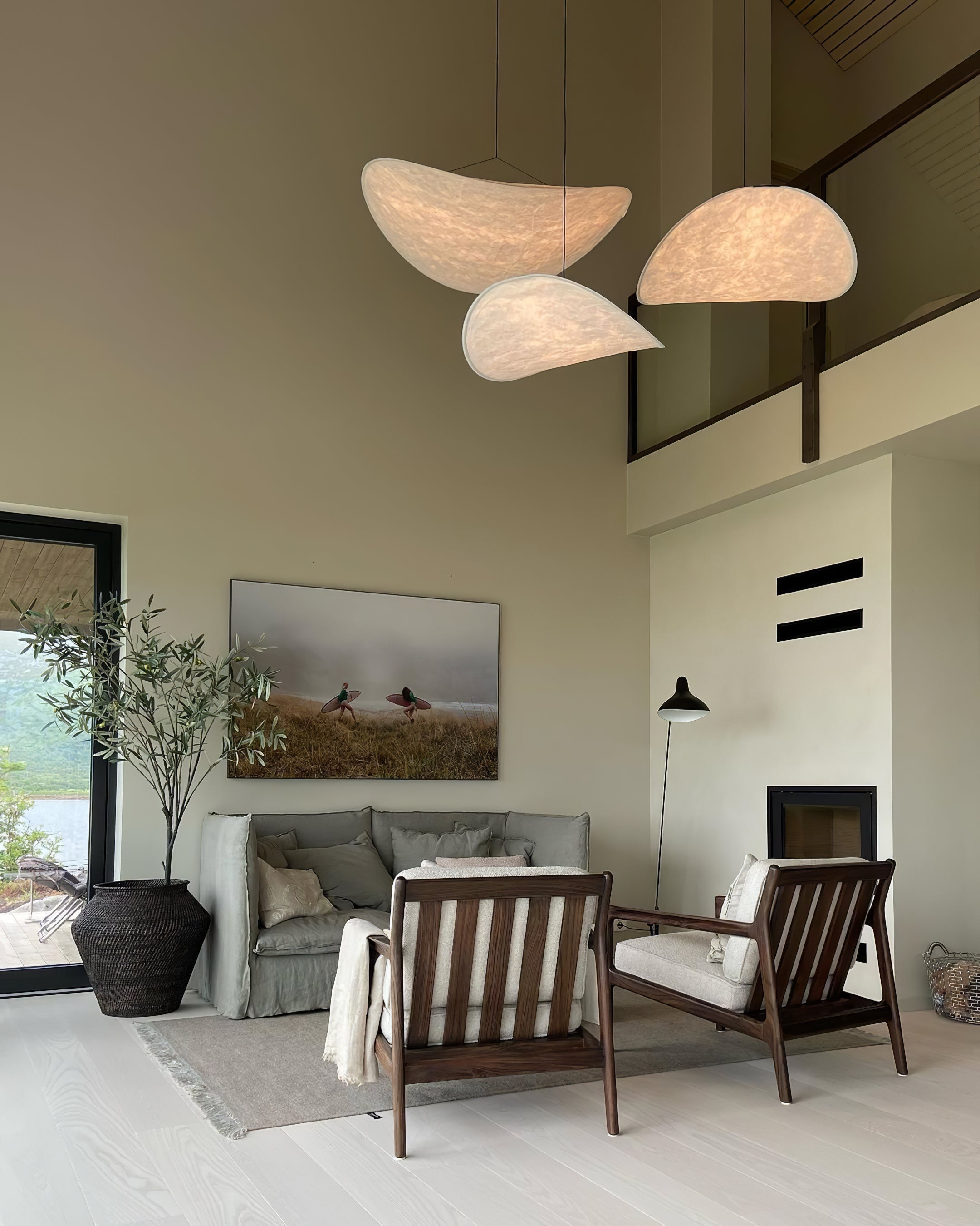 Twist Suspension Lampe Contemporaine Swag