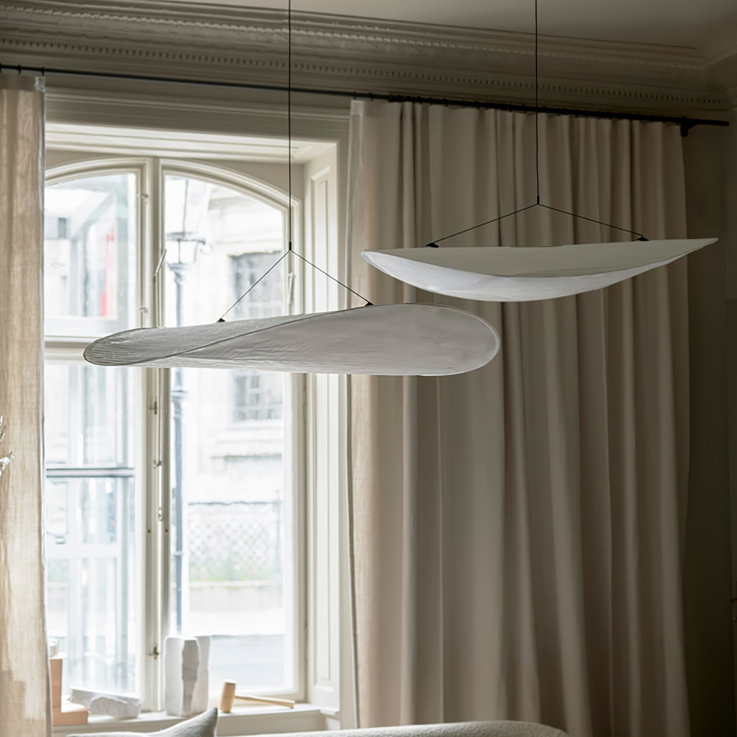 Sereca Suspension en Papier et Fibre de Verre